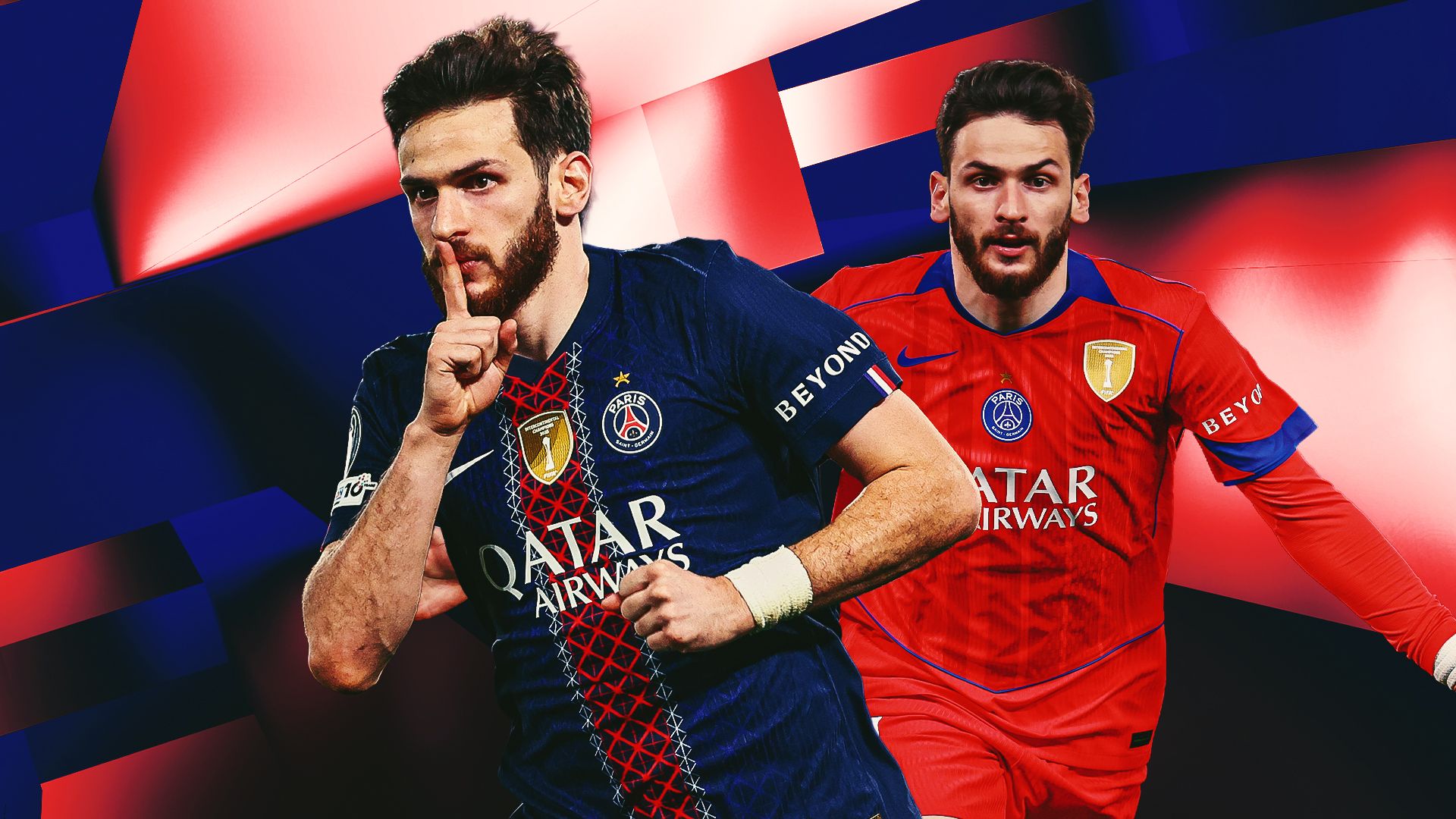 Khvicha Kvaratskhelia Paris Saint-Germain GFX