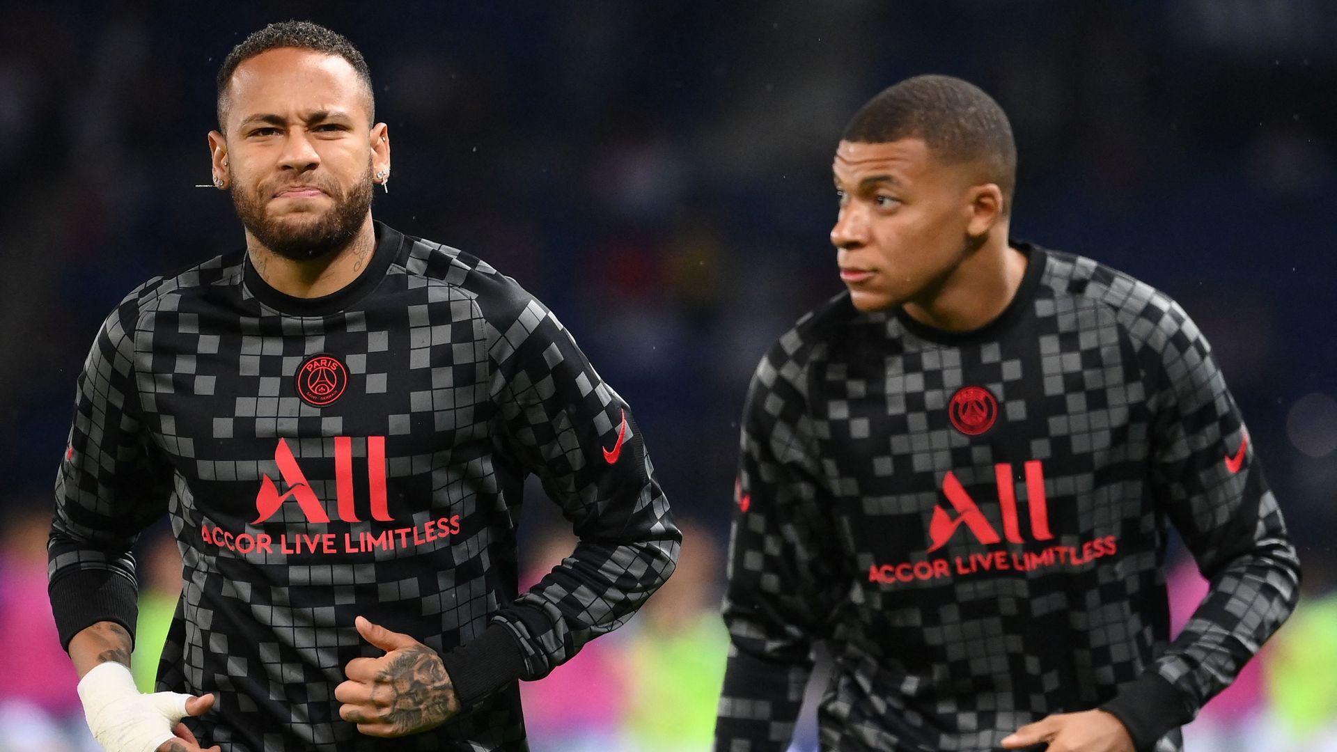 psg kylian mbappe neymar