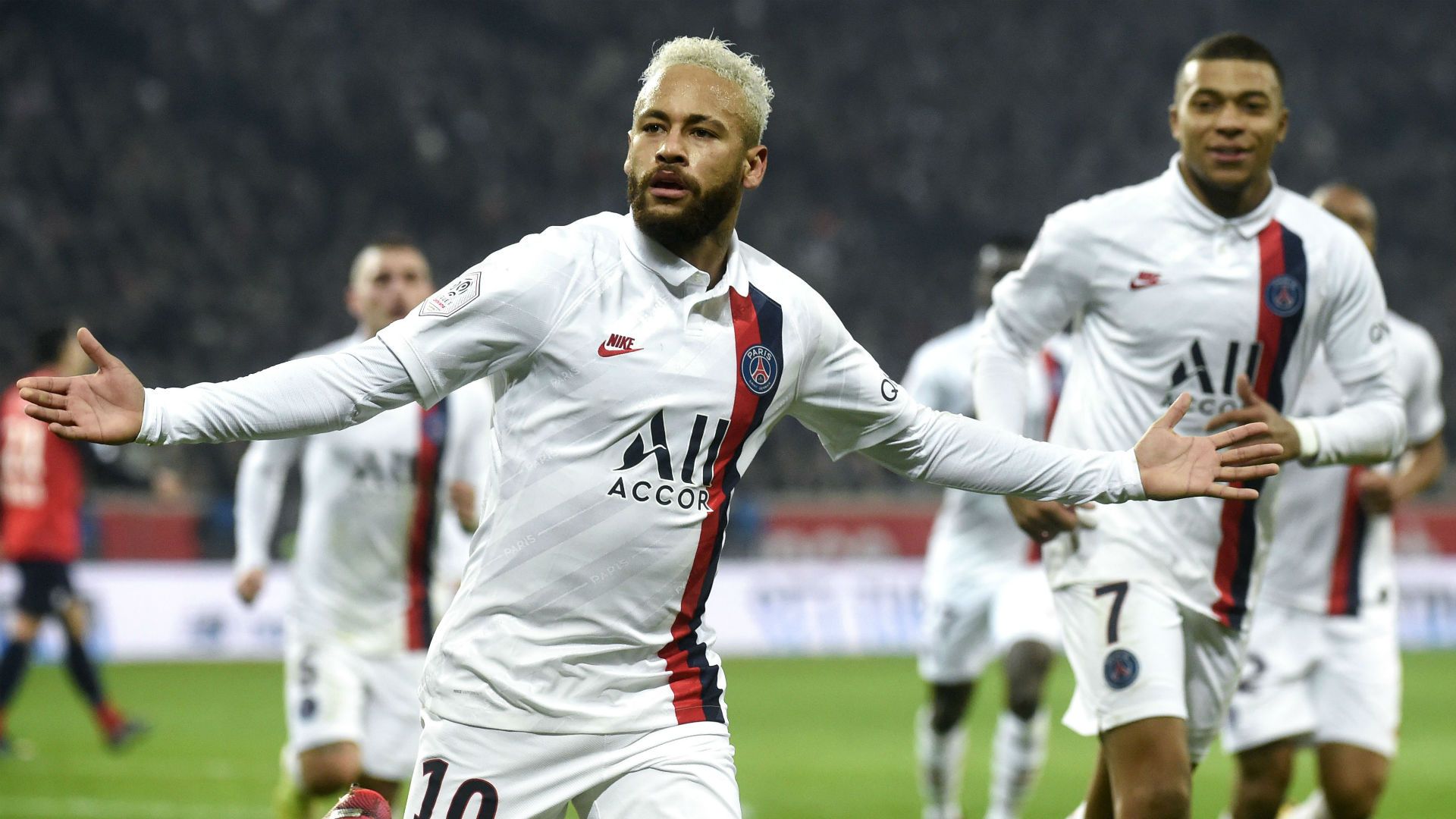 Neymar Lille v PSG 01262020