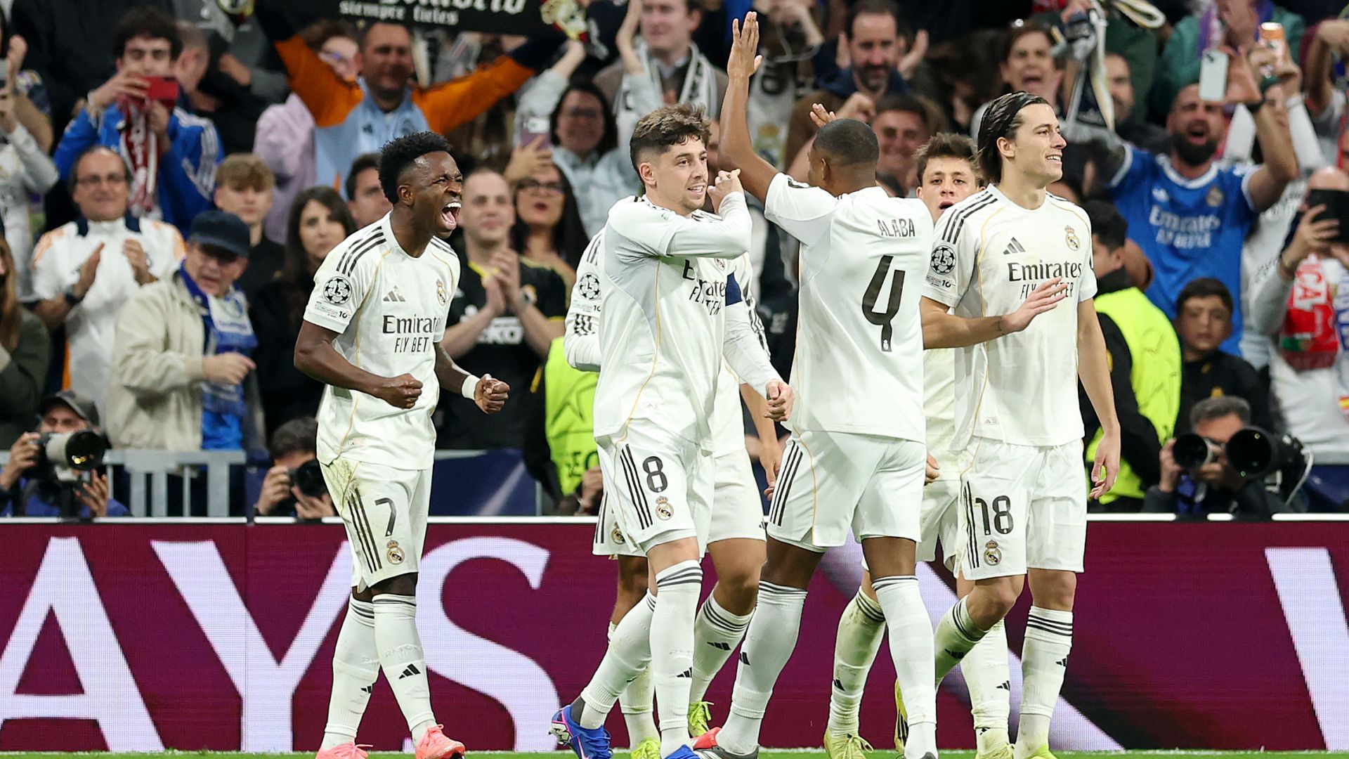 Vinicius Real Madrid Benfica Champions League 