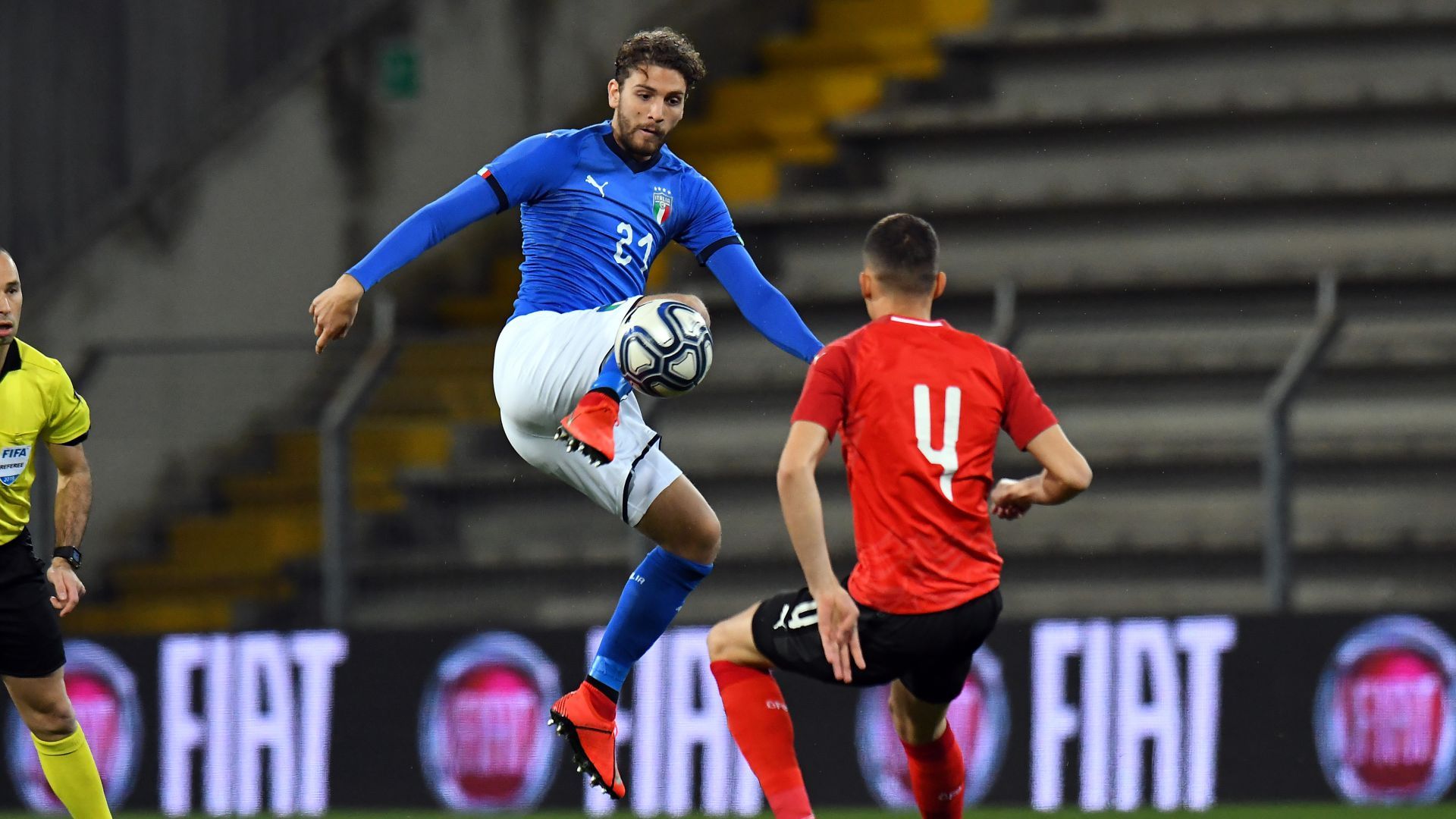 Manuel Locatelli Italy U21 Austria U21 friendly match