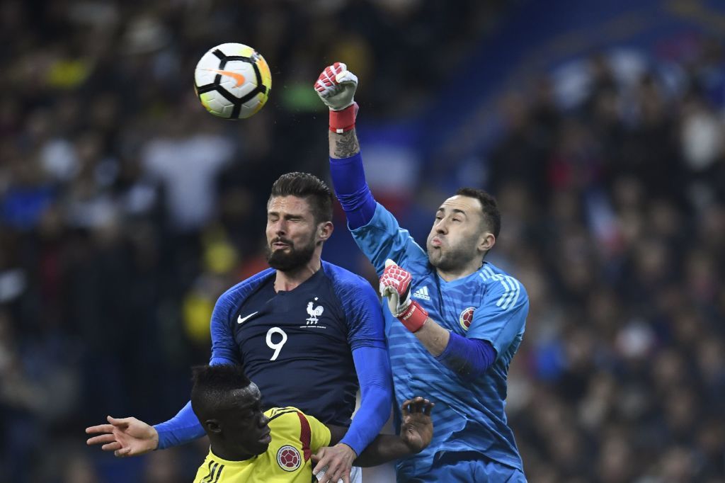 David Ospina Colombia - Francia 2018