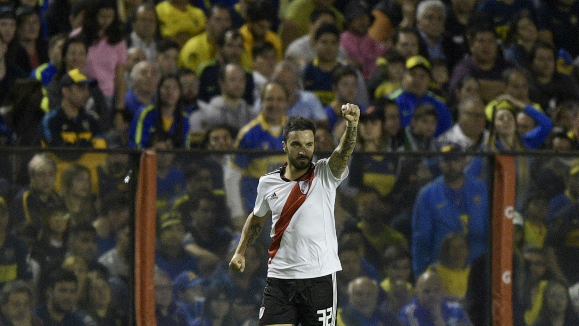 Scocco Boca River Superclasico Superliga 23092018