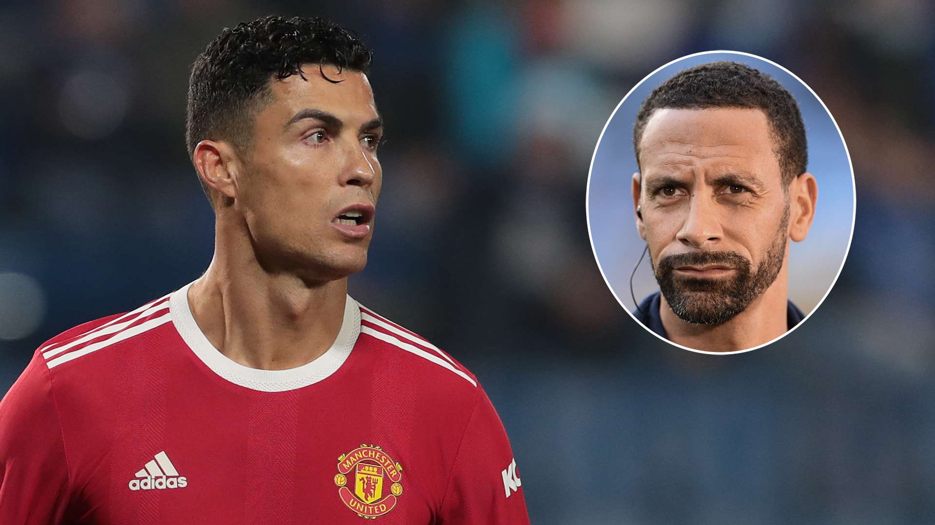 Cristiano Ronaldo Rio Ferdinand Man Utd