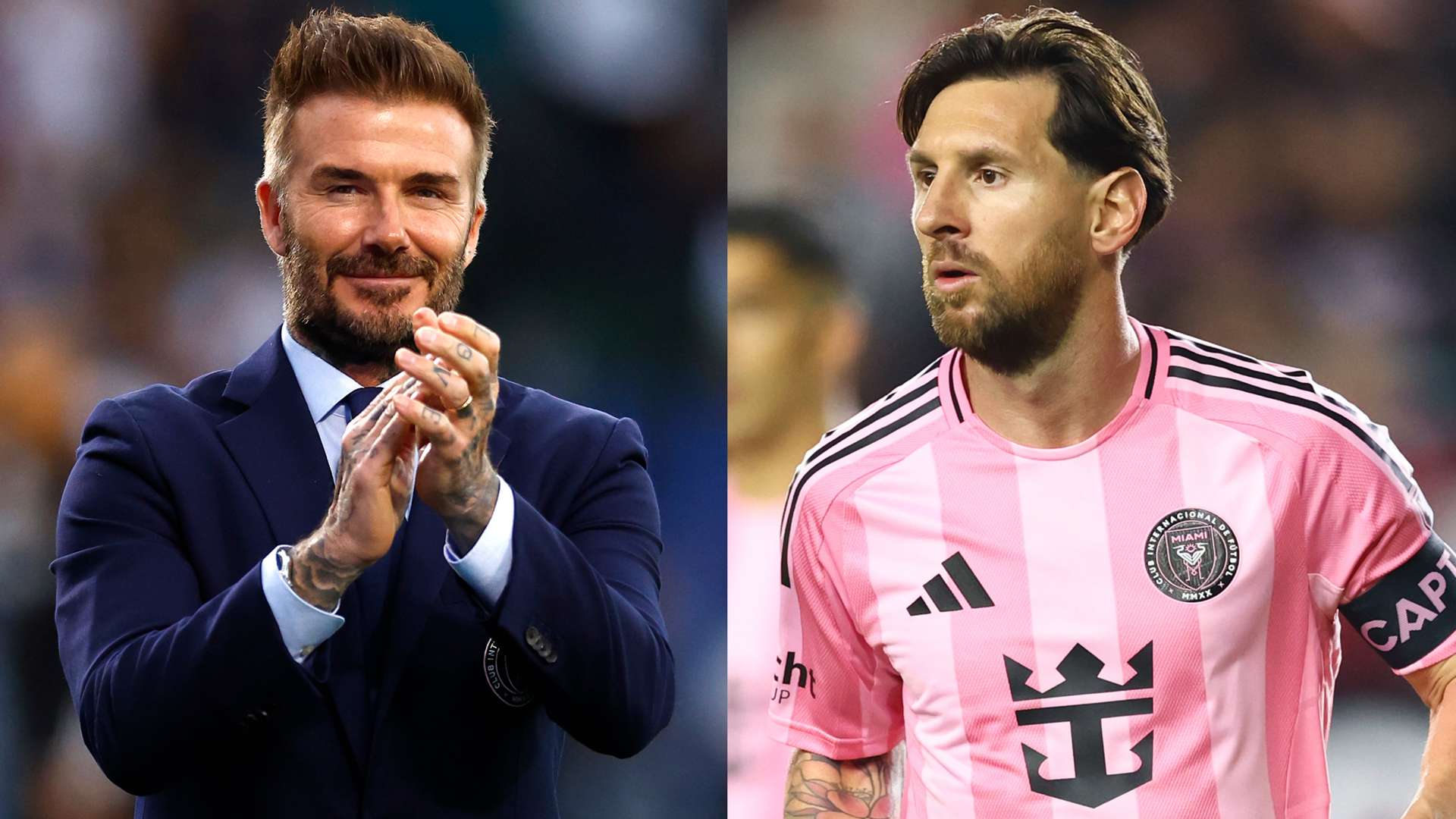 David Beckham Lionel Messi Inter Miami 2025
