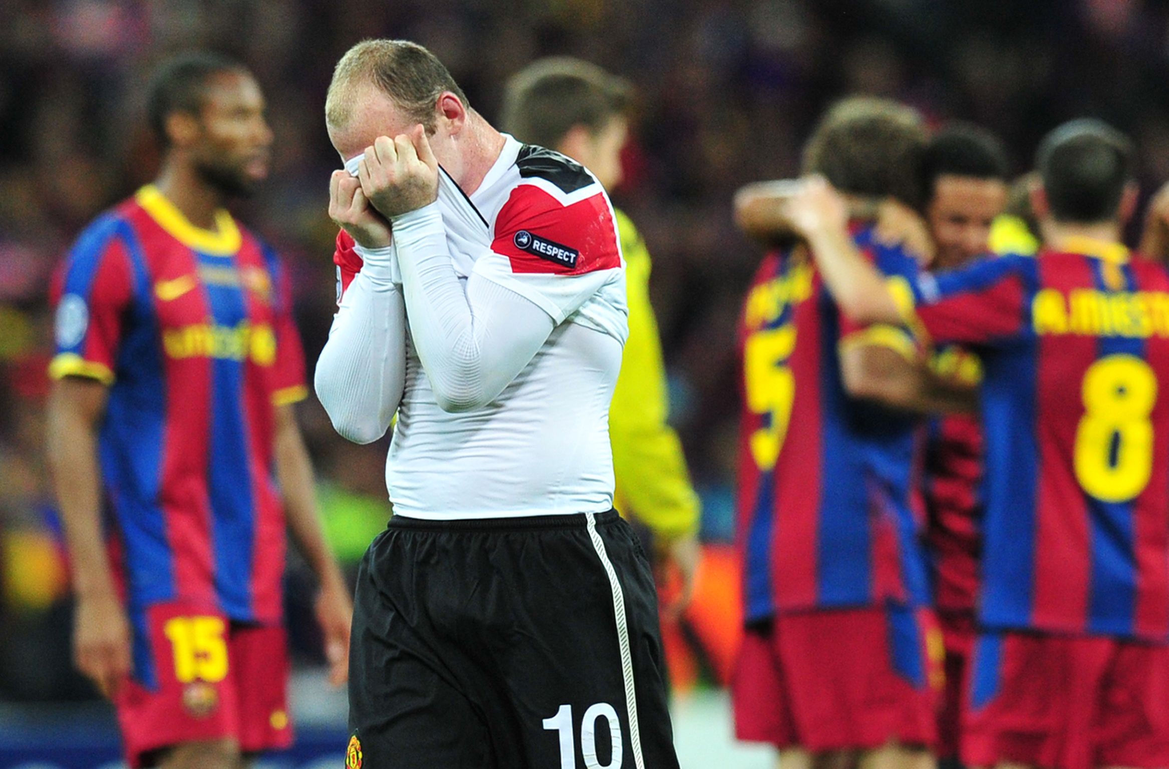 Wayne Rooney - Barcelona vs Manchester United UEFA Champions League 2011