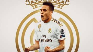 Lautaro Martinez Real Madrid GFX