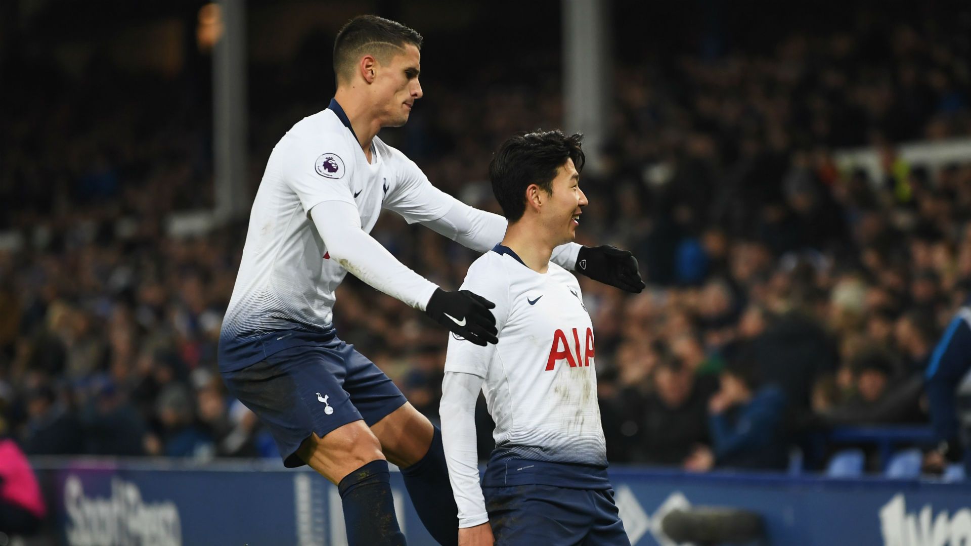 Erik Lamela Heung-min Son Tottenham 2018-19