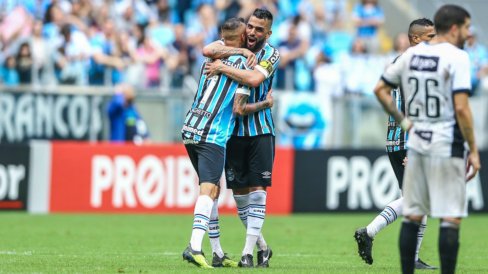 Maicon e Luan - Grêmio x Ceará - 23/09/2018