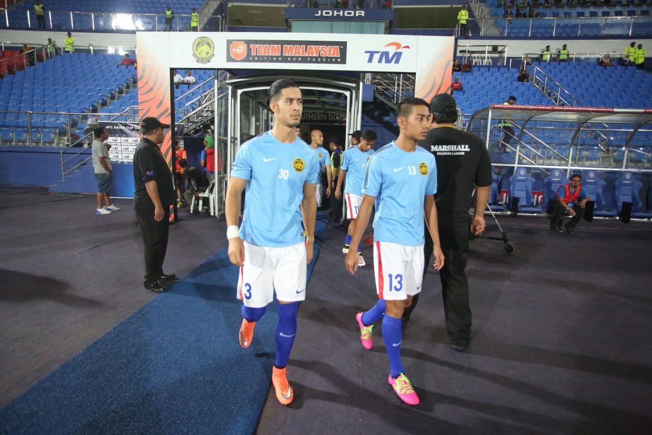Brendan Gan (left) and Amirul Hisyam 2016
