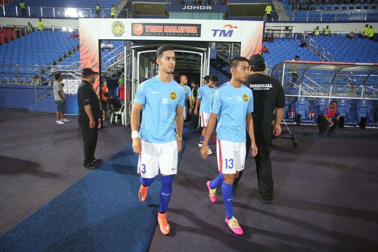 Brendan Gan (left) and Amirul Hisyam 2016
