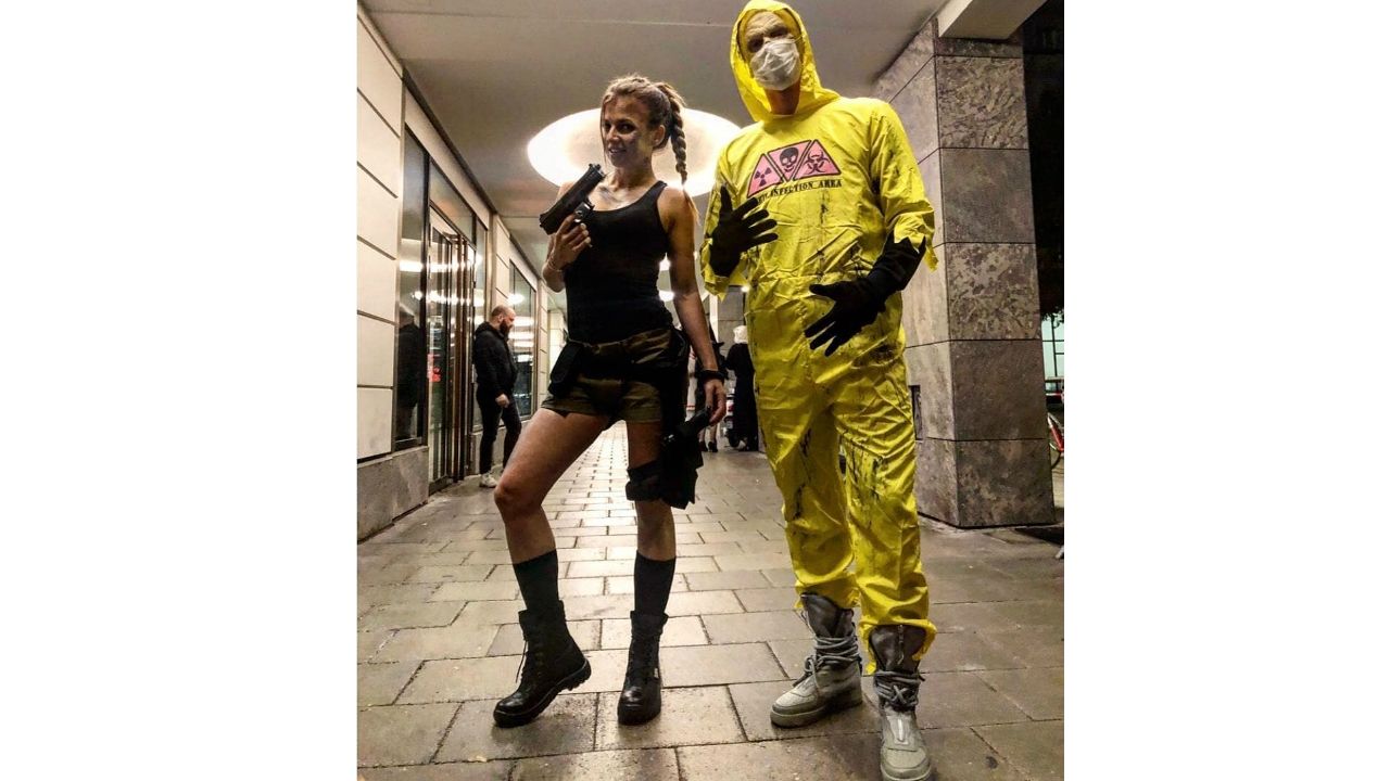 Lewandowski Footballers Halloween 2018
