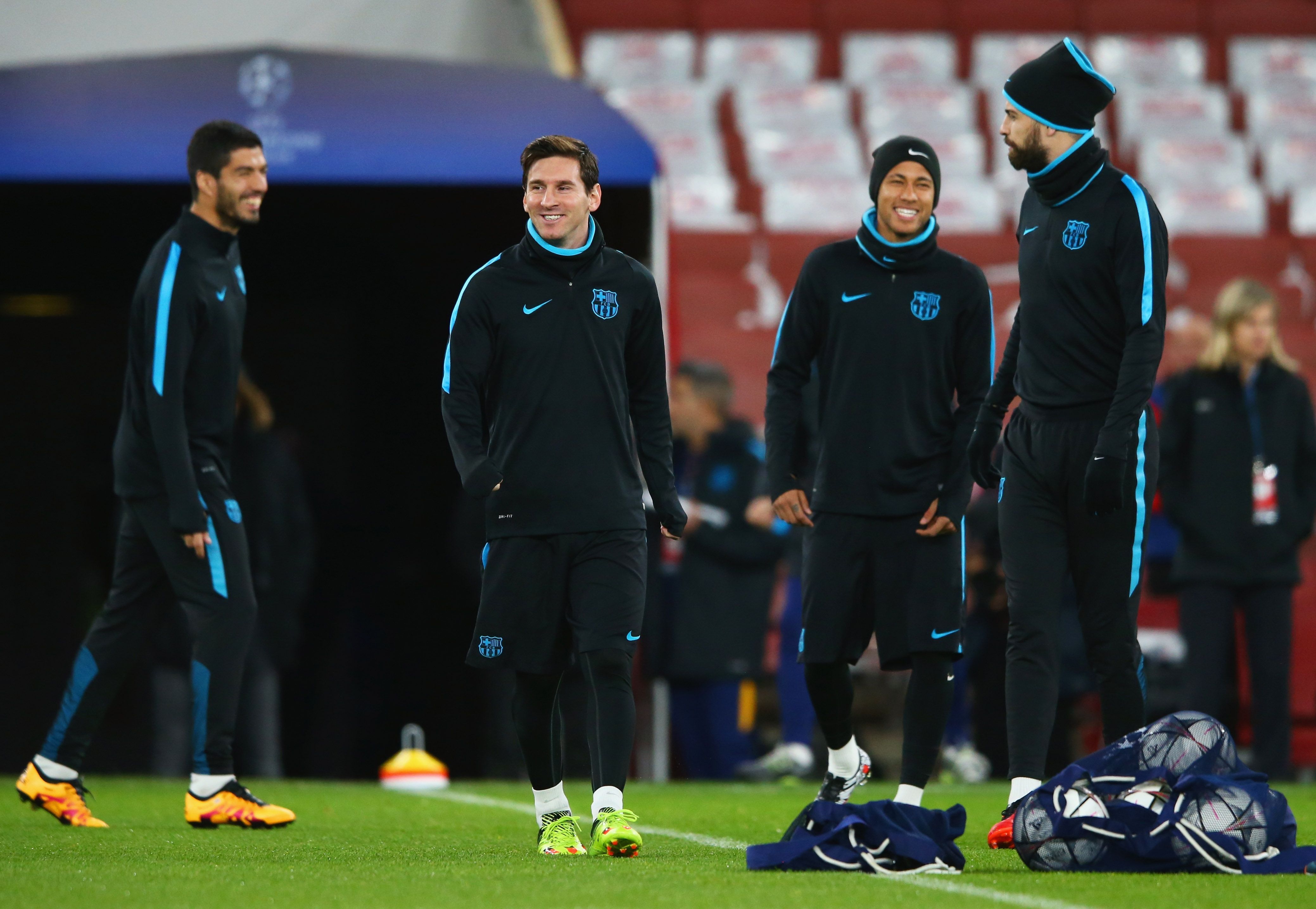 Suarez & Messi & Neymar & Pique