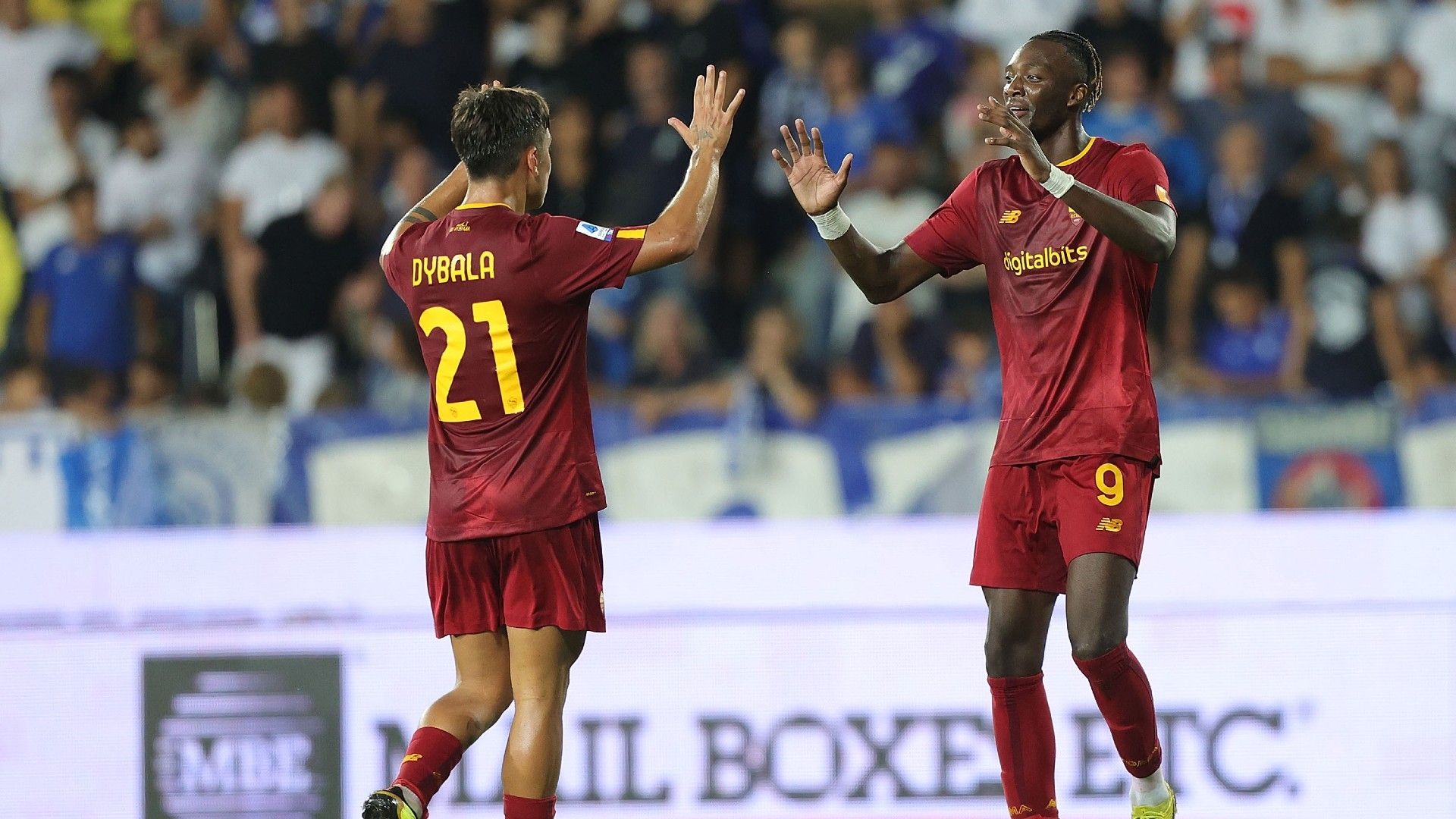 Abraham - Dybala Roma 2022-23