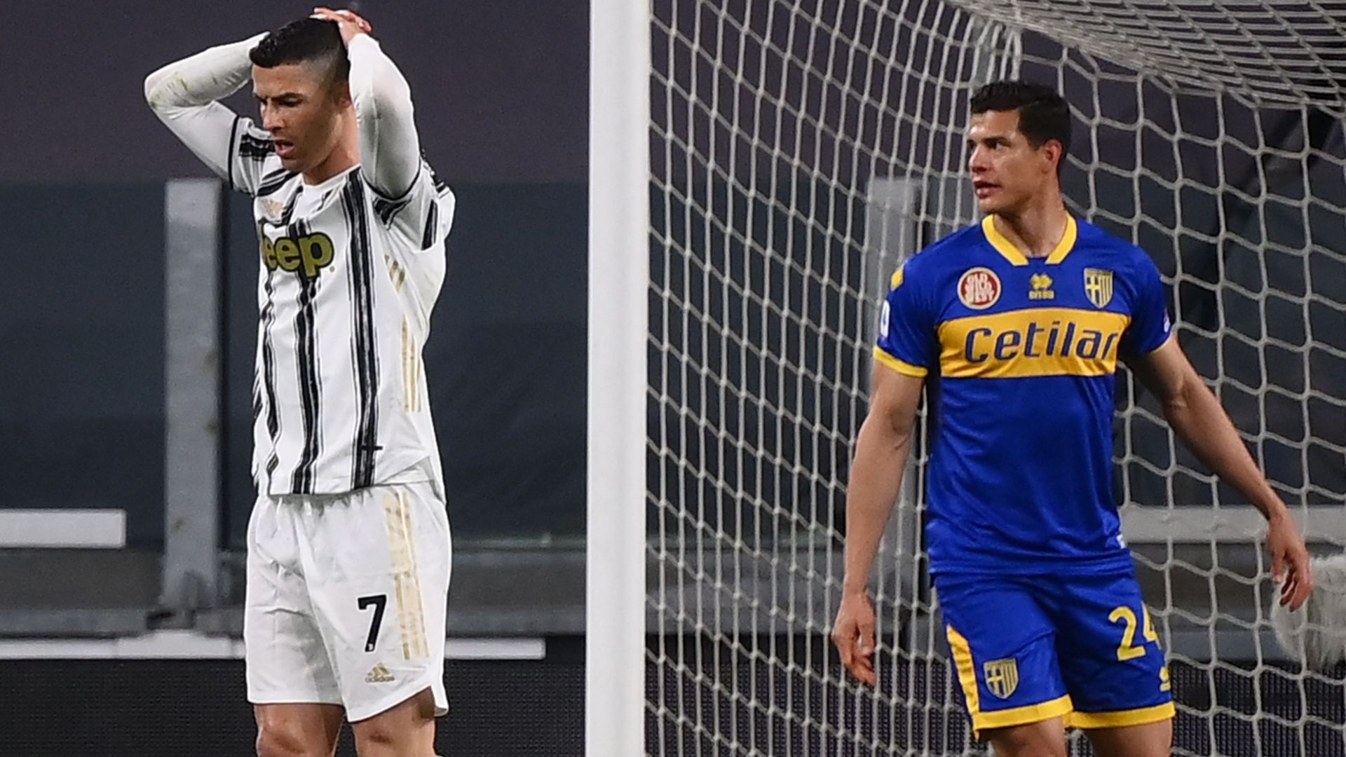 Cristiano Ronaldo Juventus Parma Serie A
