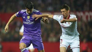 Clement Lenglet Alvaro Morata Sevilla Real Madrid Copa del Rey