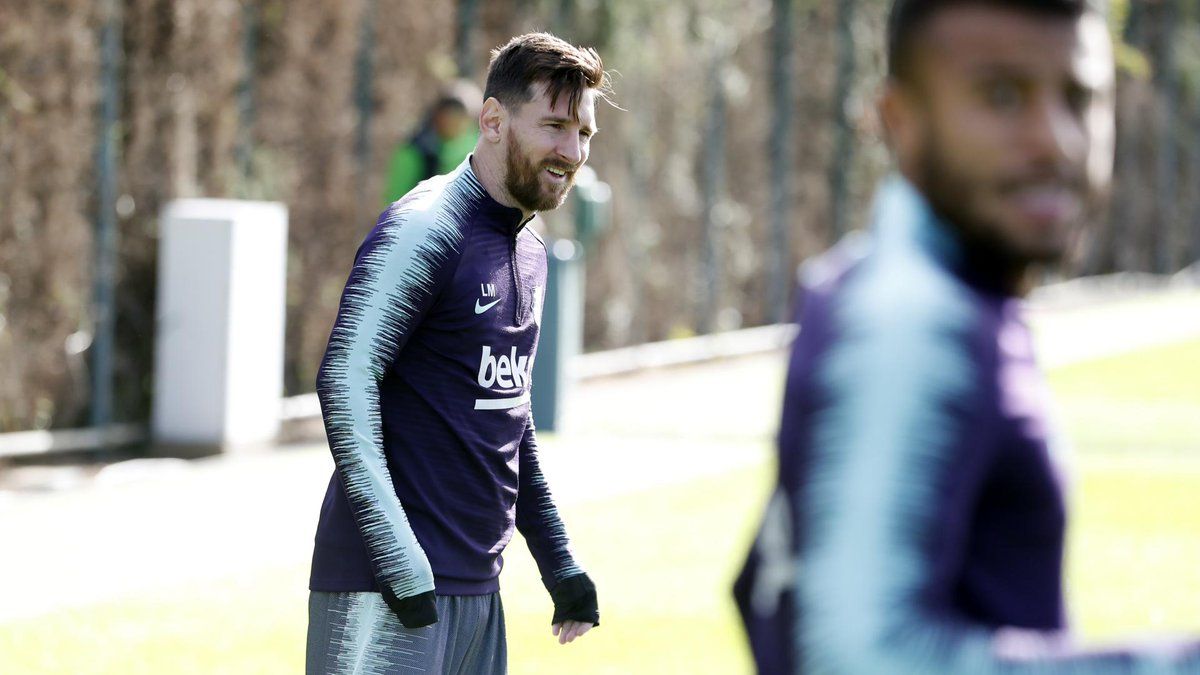 Messi barcelona entrenamiento
