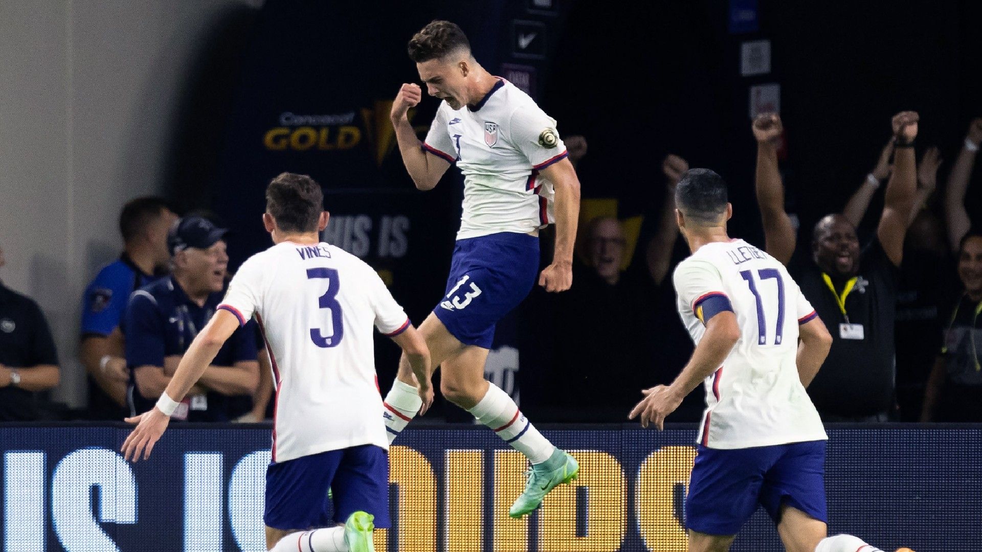 Hoppe Gold Cup USMNT Jamaica