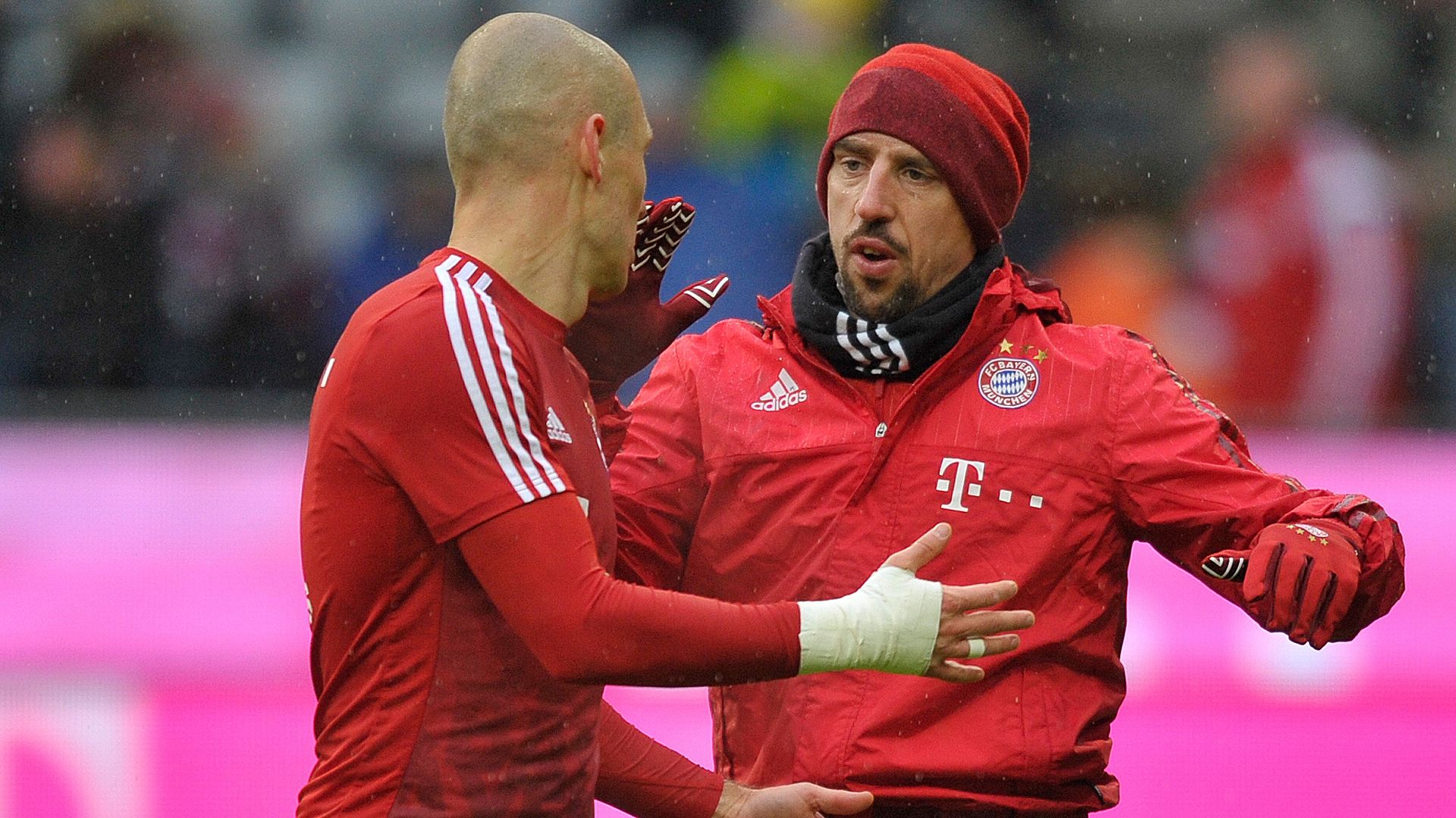 Arjen Robben Franck Ribery Bayern München Darmstadt 98 Bundesliga 02202016