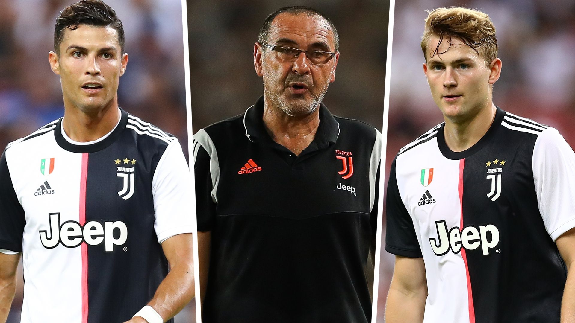 Cristiano Ronaldo Maurizio Sarri Matthijs de Ligt Juventus