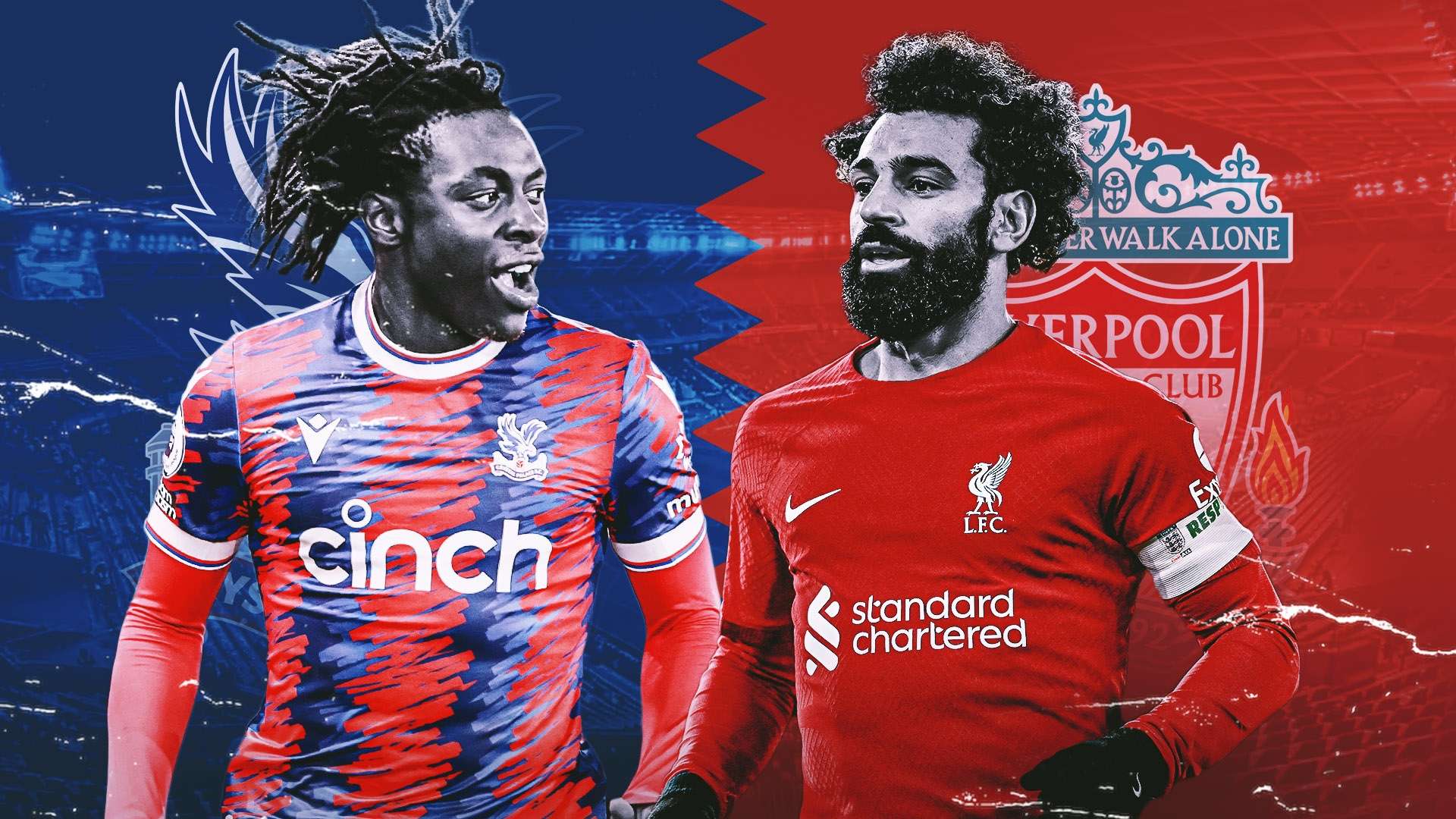 Eberechi Eze Mo Salah Crystal Palace Liverpool