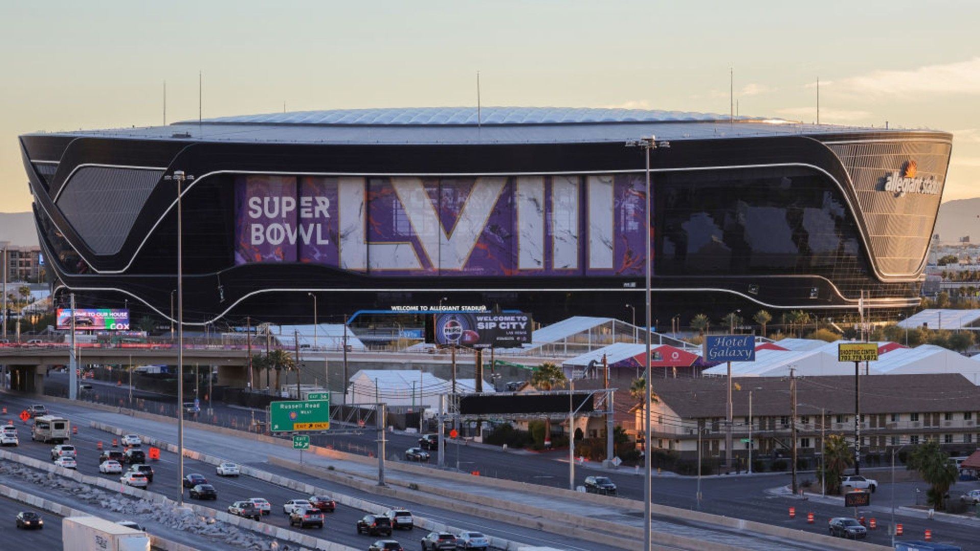 Allegiant Stadium Super Bowl LVIII
