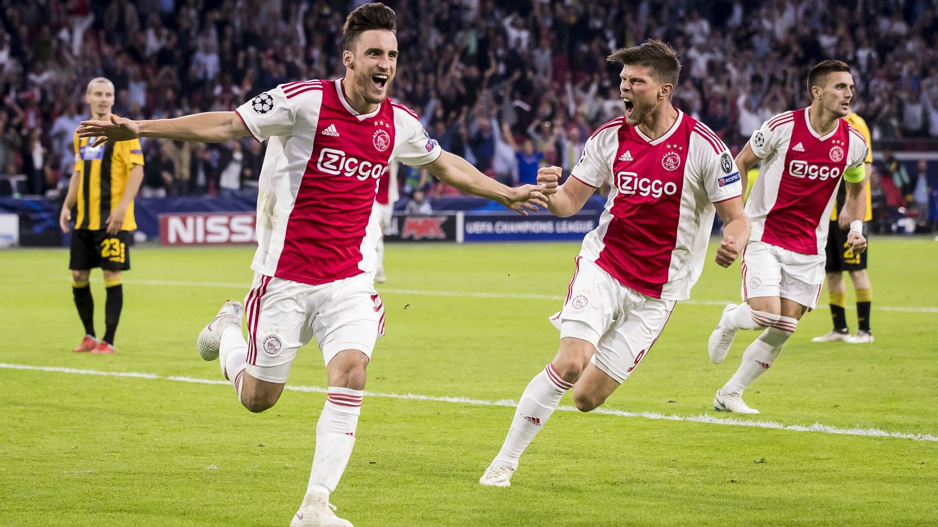 Nicolas Tagliafico Ajax - AEK Champions League 09192018