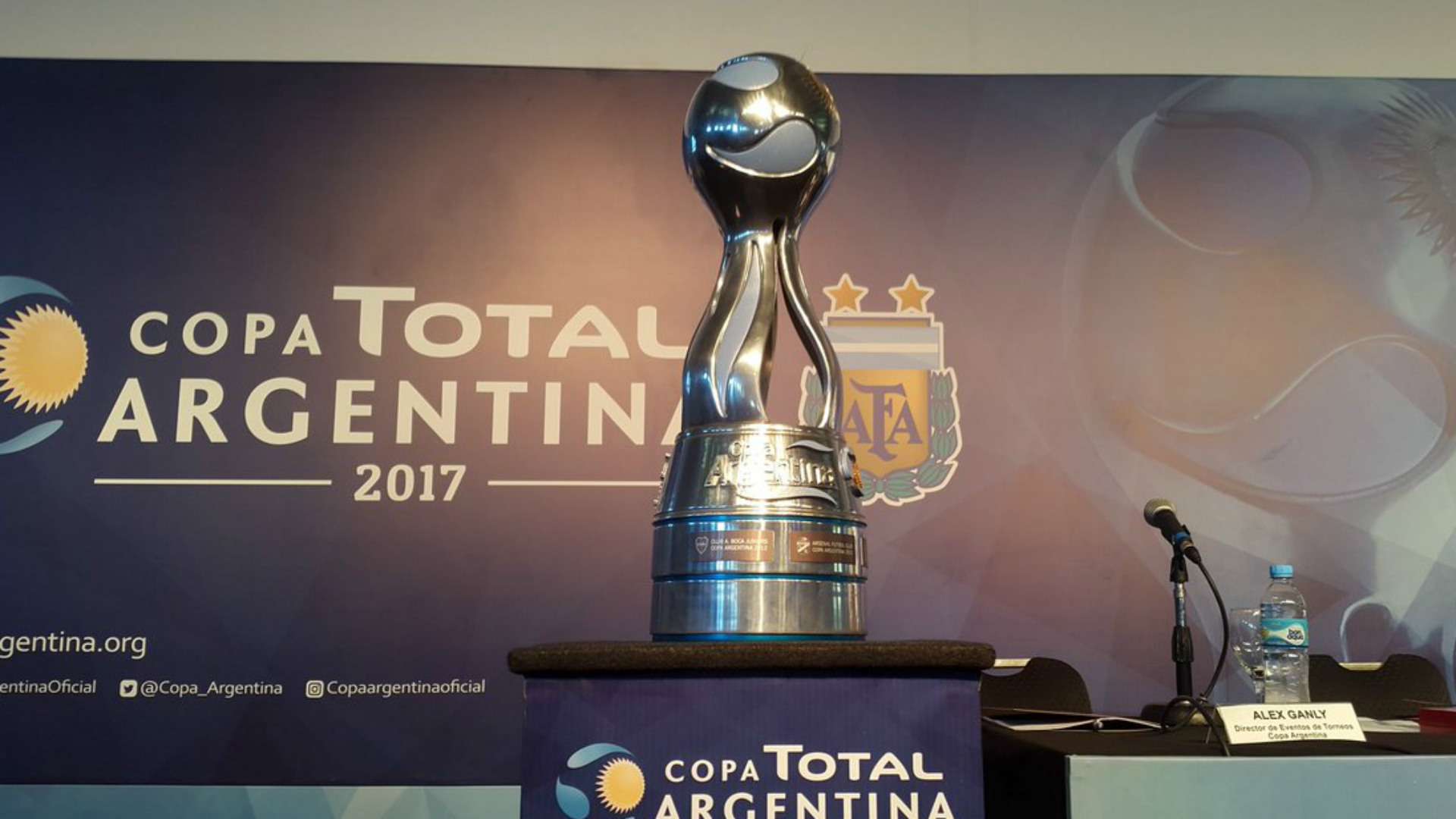 Copa Argentina 2017 trofeo
