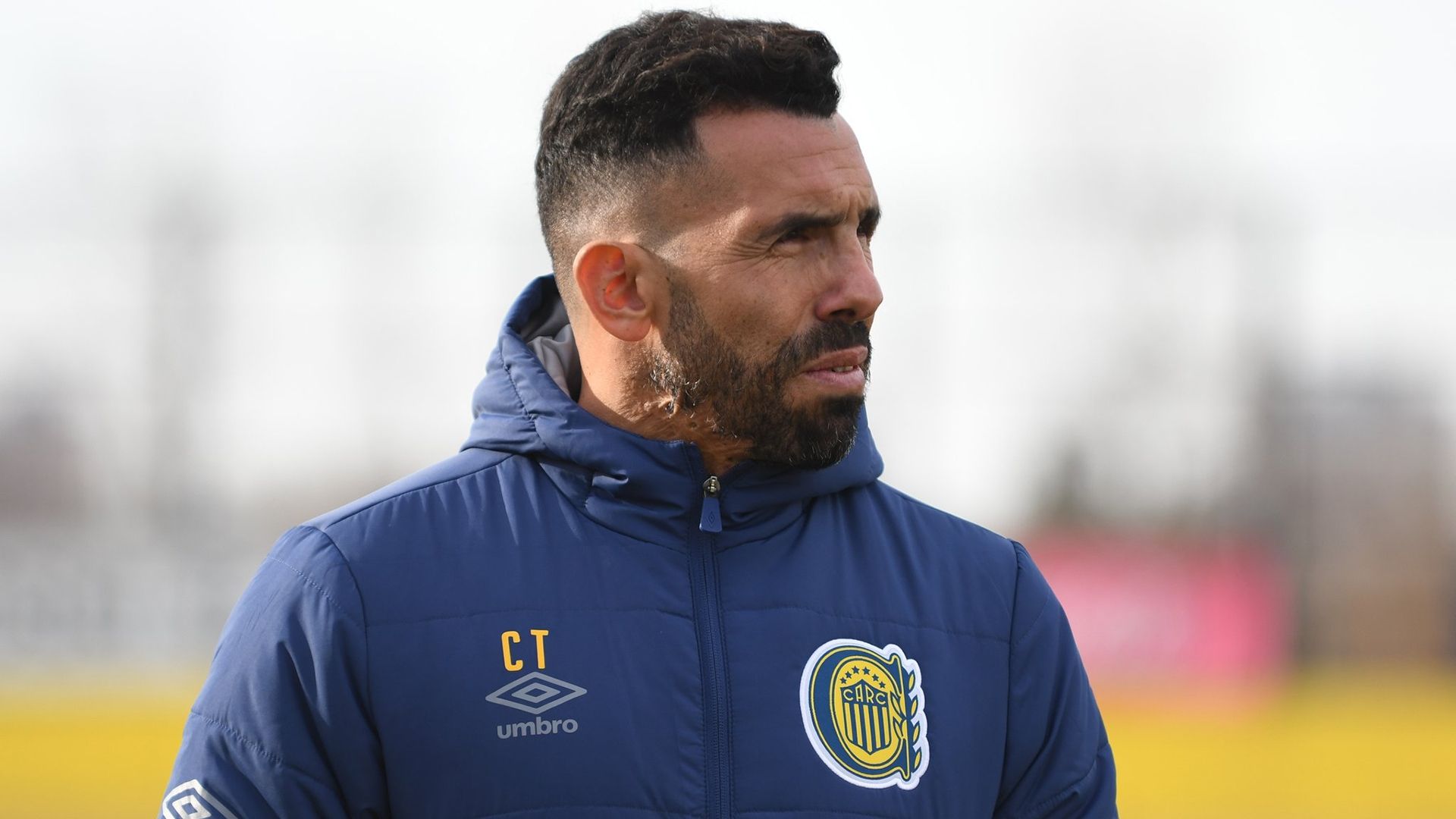Carlos Tevez Rosario Central Entrenamiento 21062022