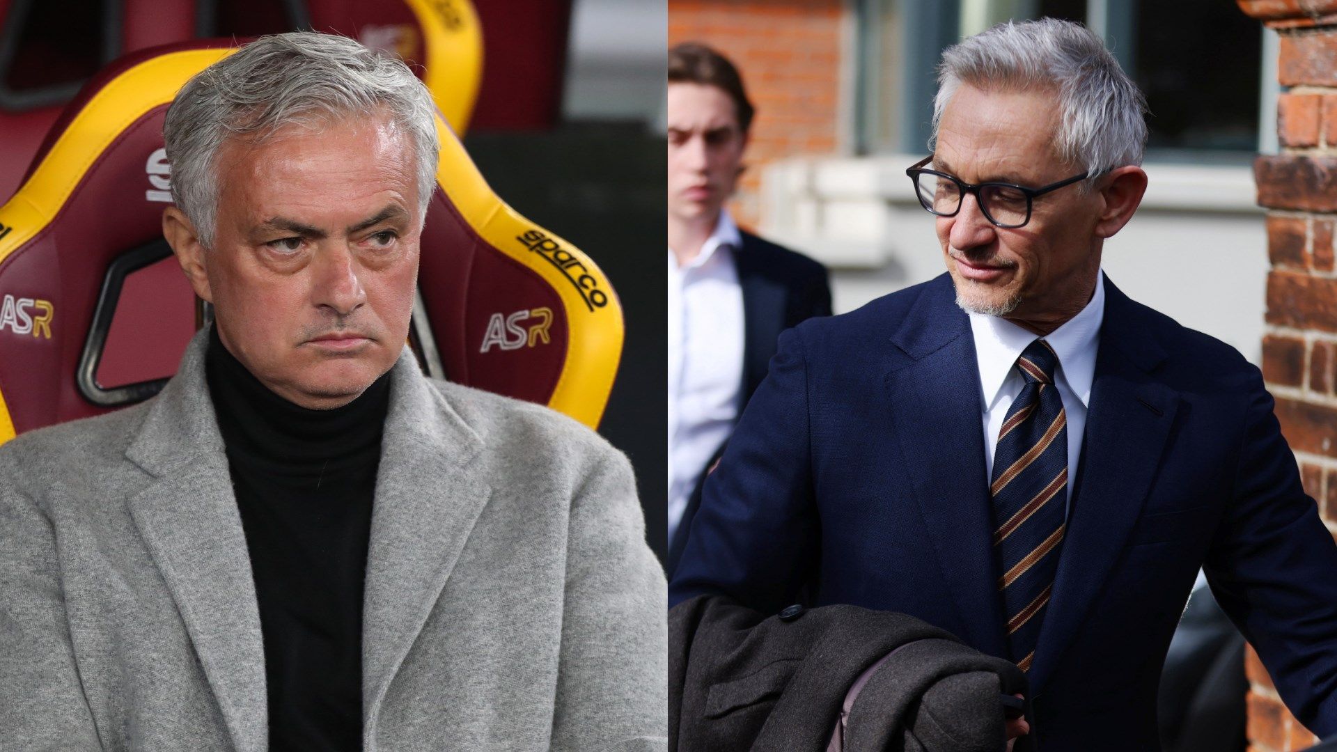 Jose Mourinho Gary Lineker