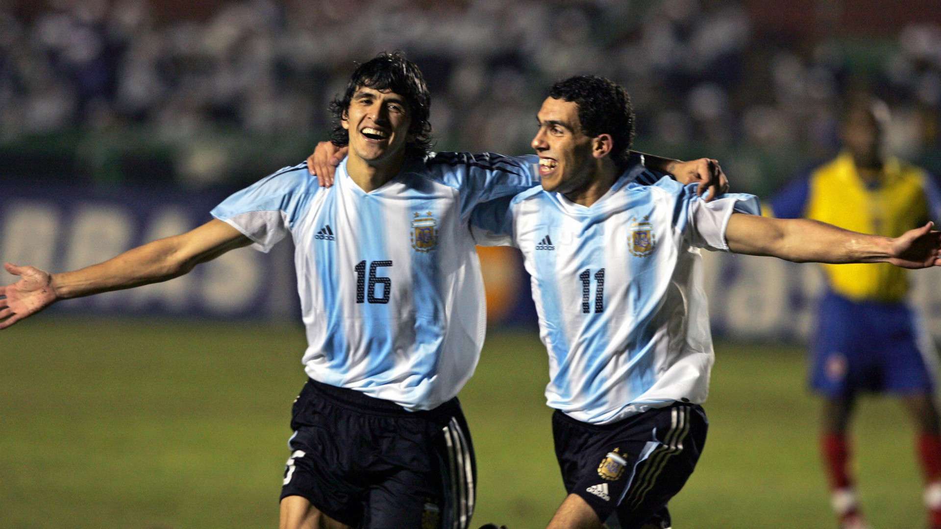 Luis Gonzalez Carlos Tevez Argentina Colombia Copa America 20072004