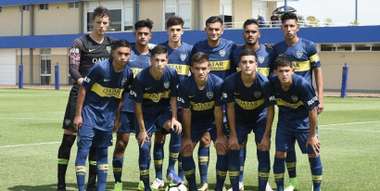 Luca Langoni y la categoría 2002 de Boca