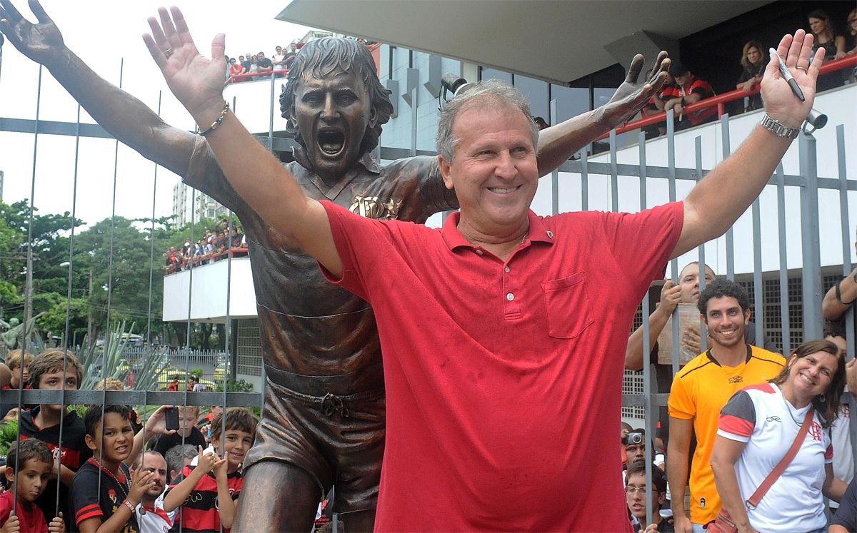 Zico - Estátua Flamengo
