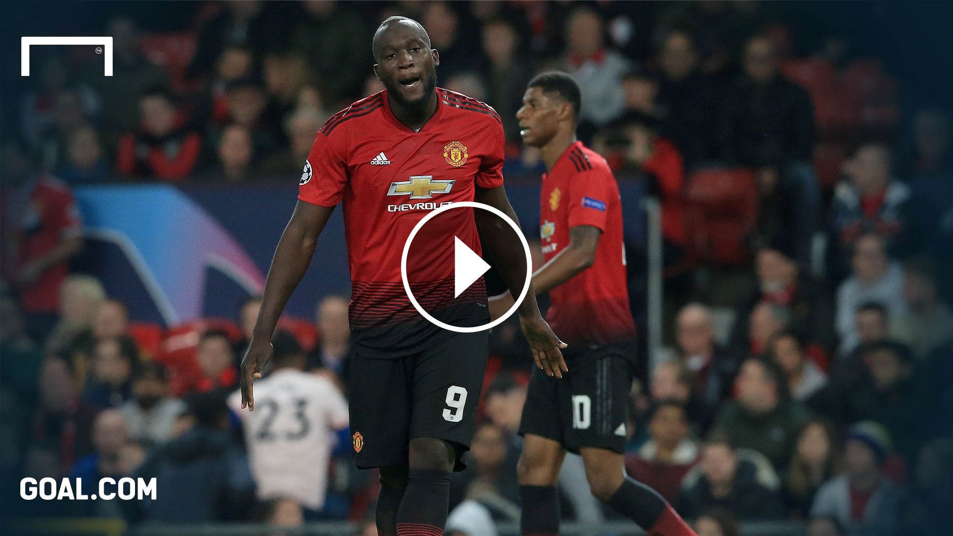 GFX Playbutton Manchester United Valencia