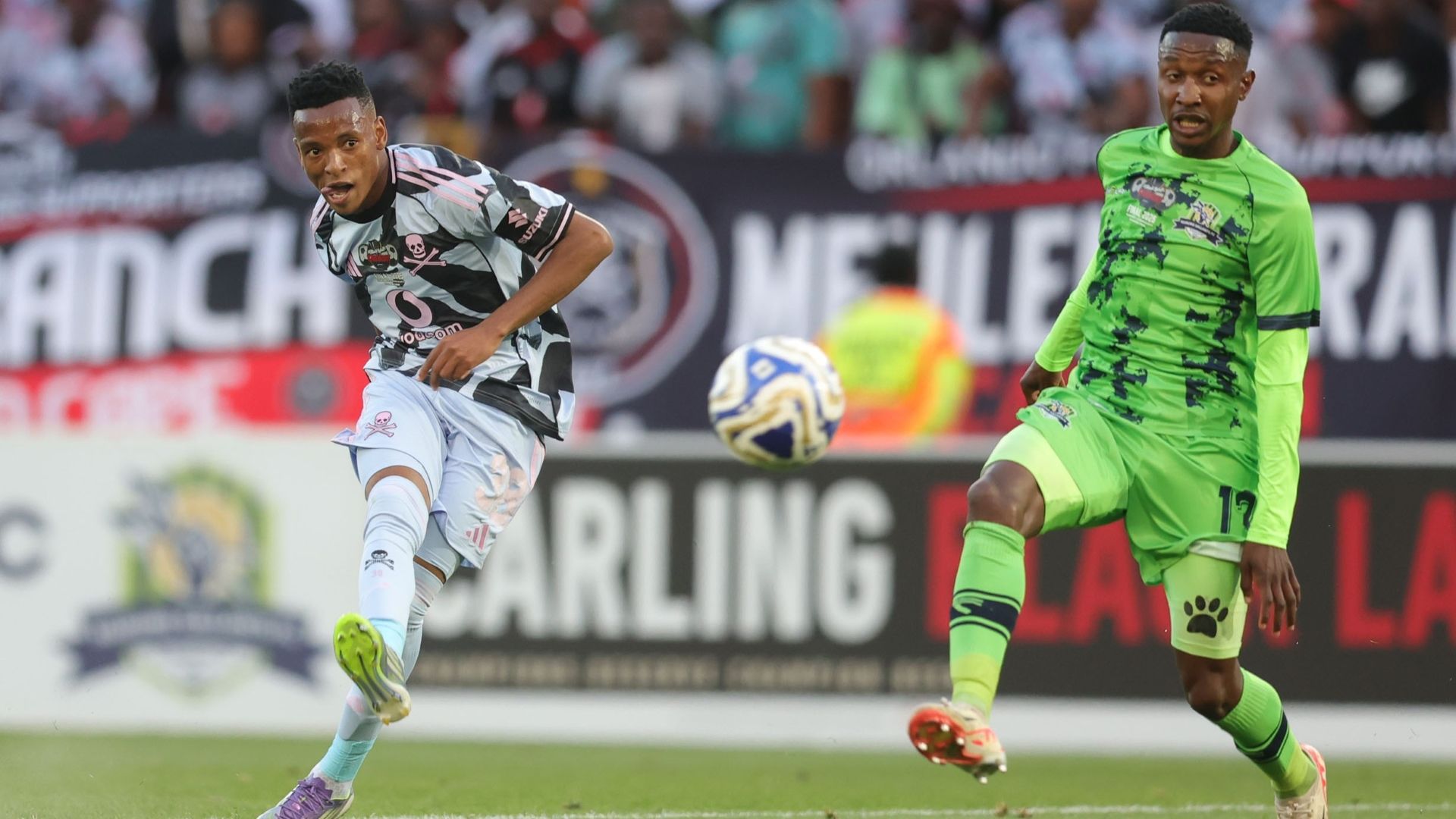 Relebohile Mofokeng and Khumbulani Ncube, Orlando Pirates vs Marumo Gallants