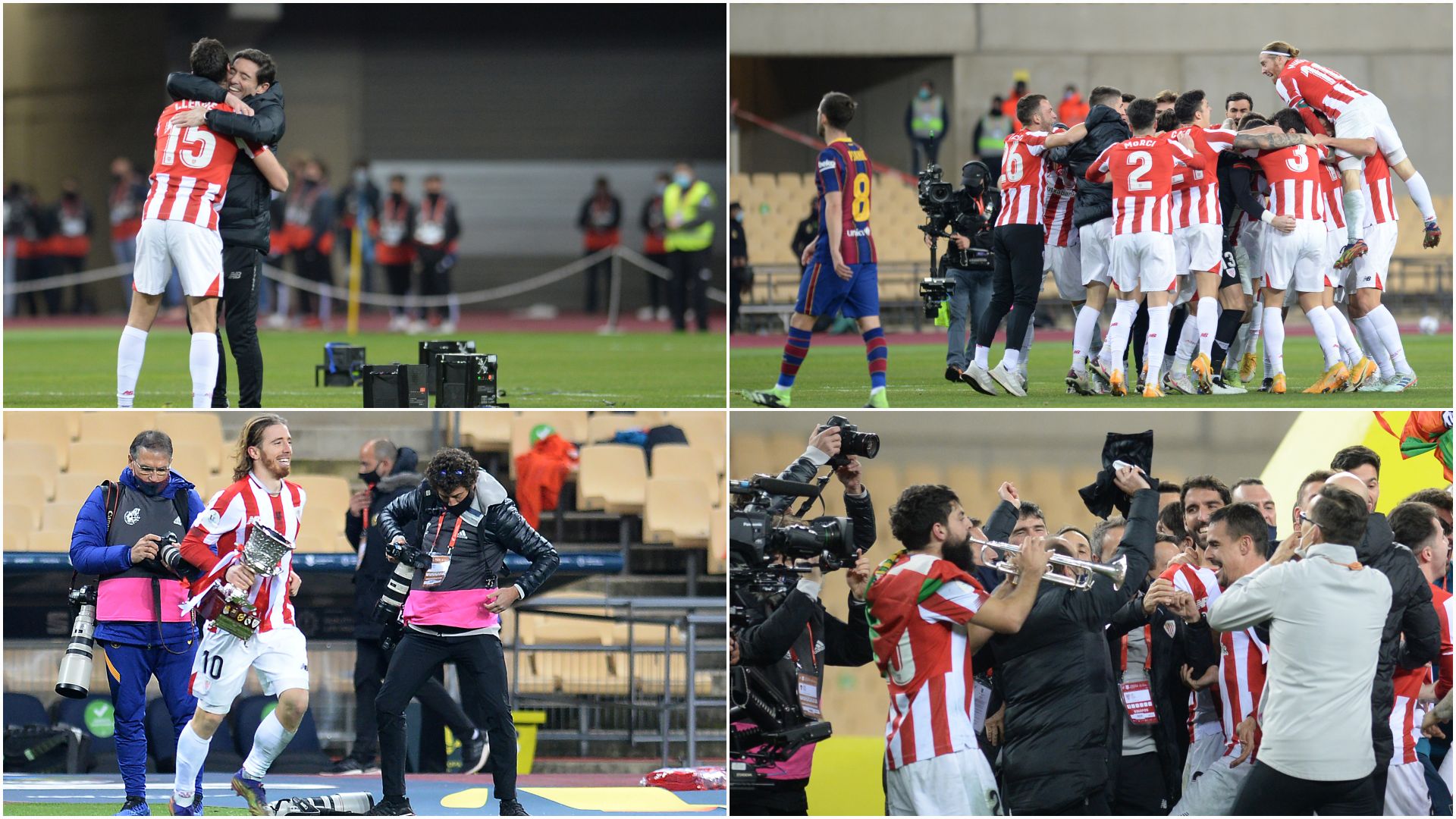 Celebración Athletic Supercopa