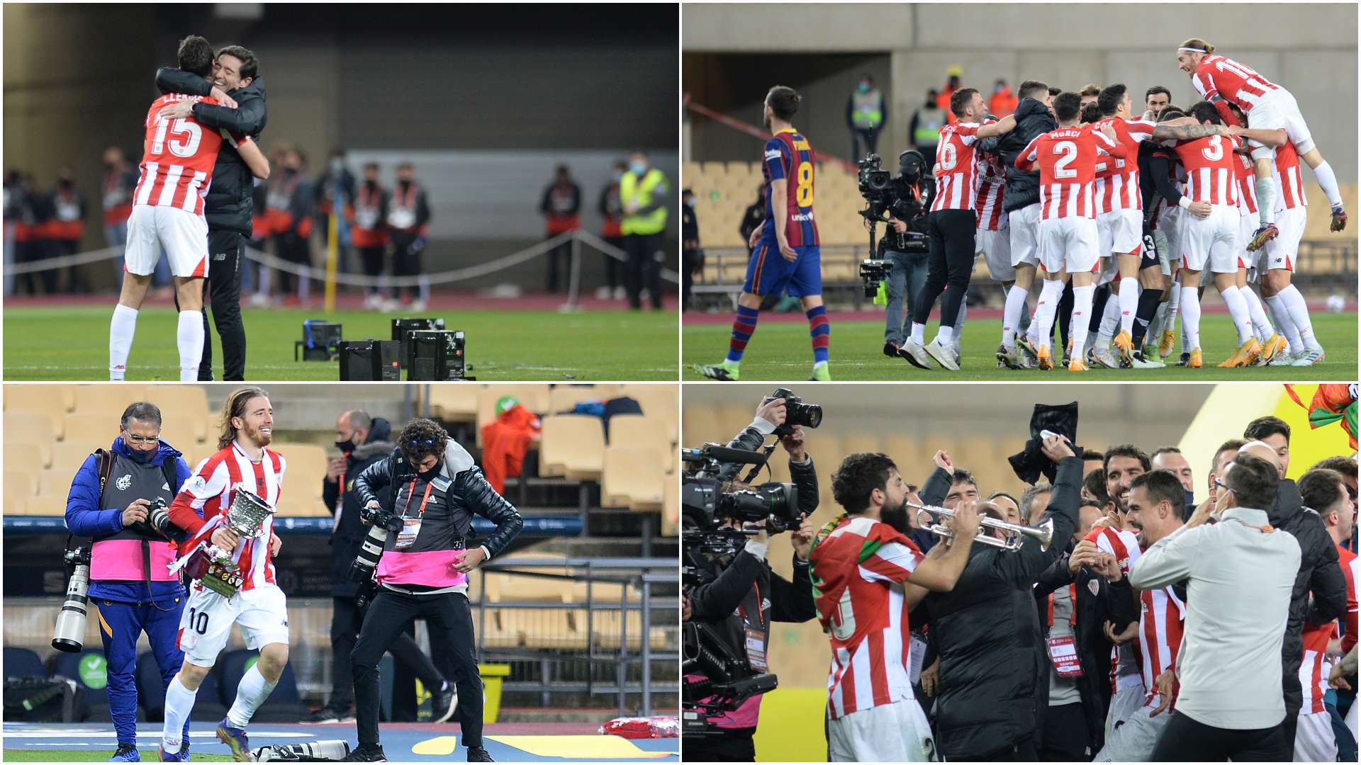 Celebración Athletic Supercopa