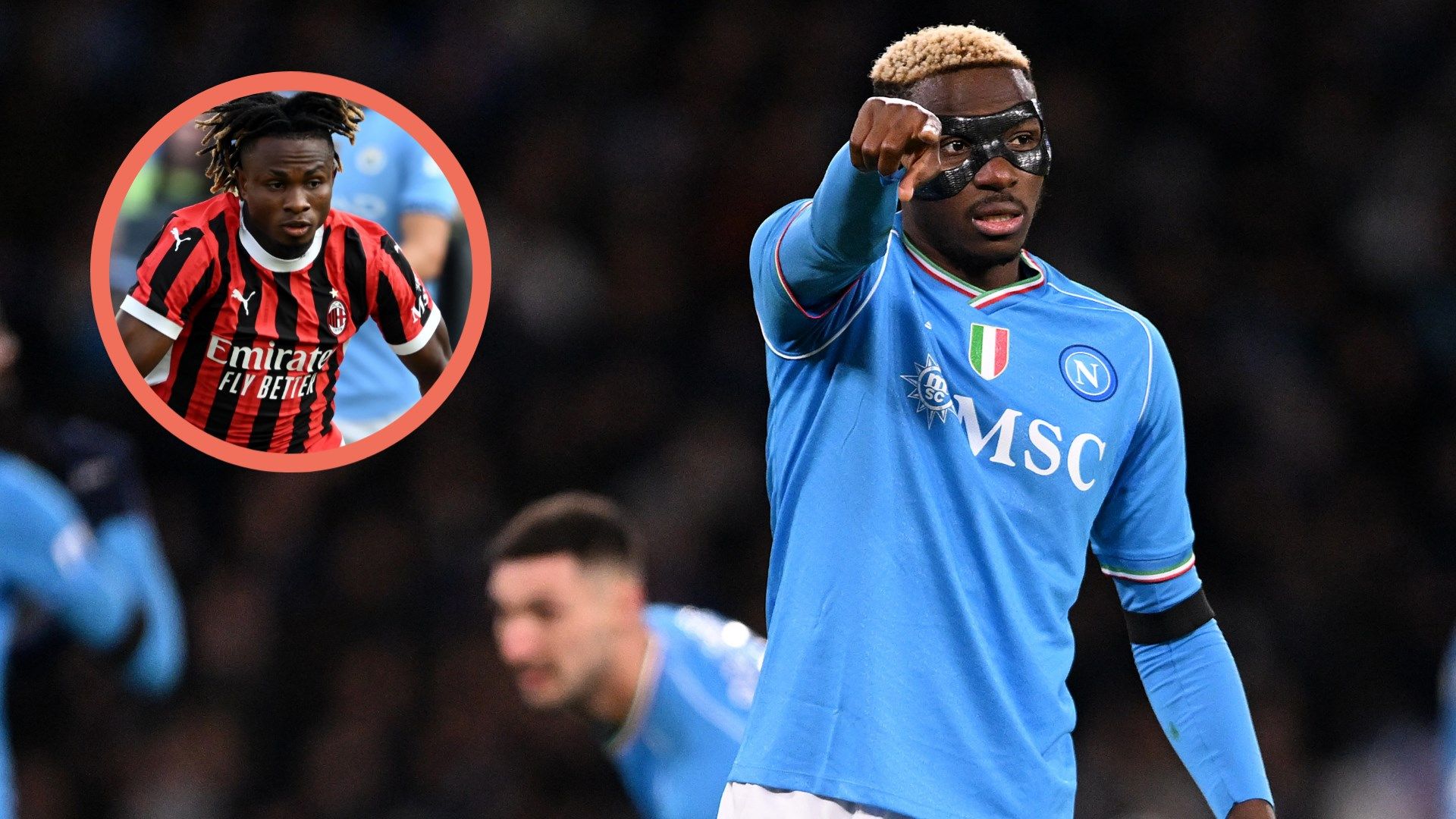 Chukwueze a Osimhen: "Vuoi venire al Milan?". La risposta dell'attaccante del Napoli | Goal.com Italia