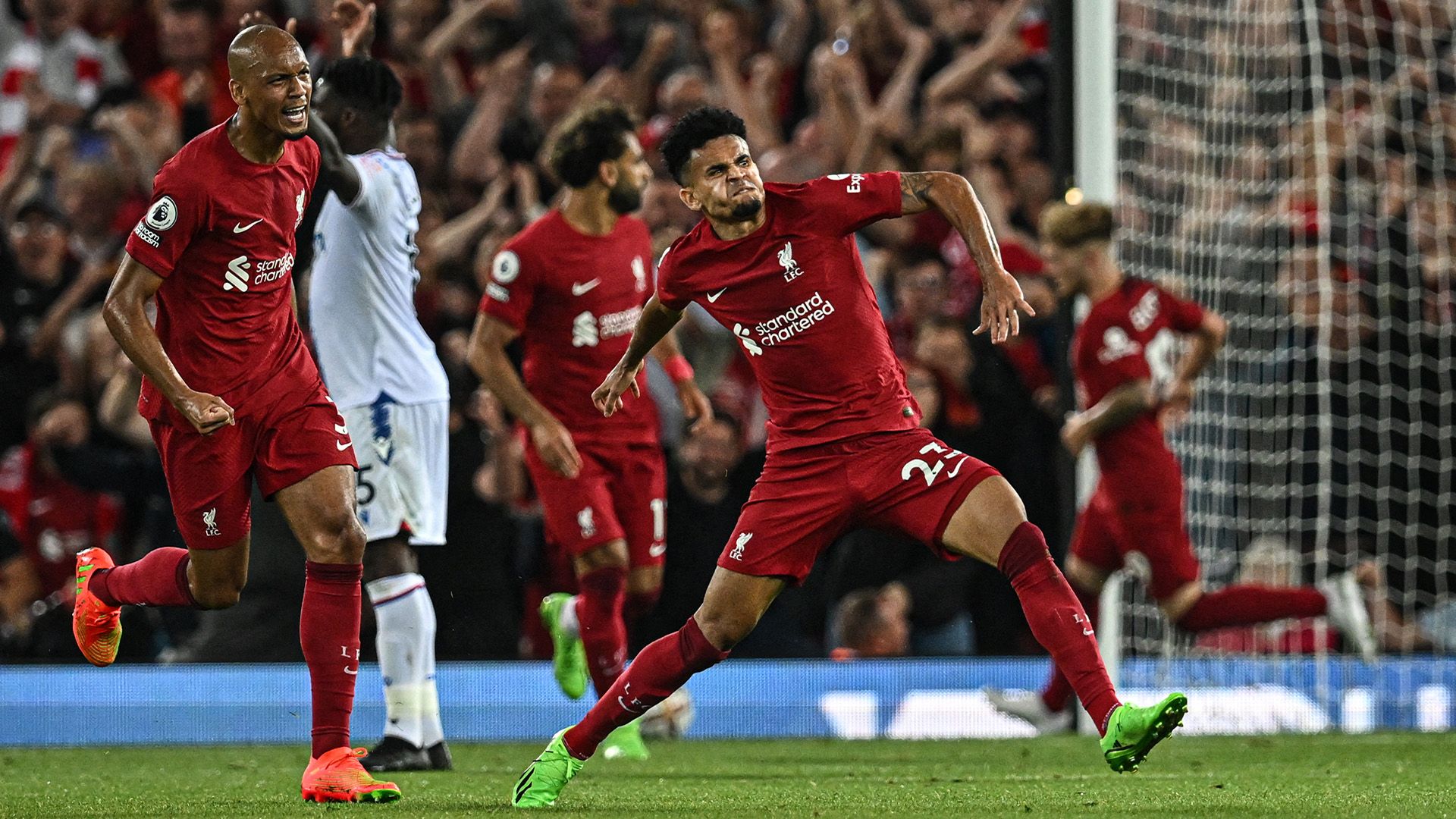 Luis Diaz Fabinho Liverpool Crystal Palace 2022-23