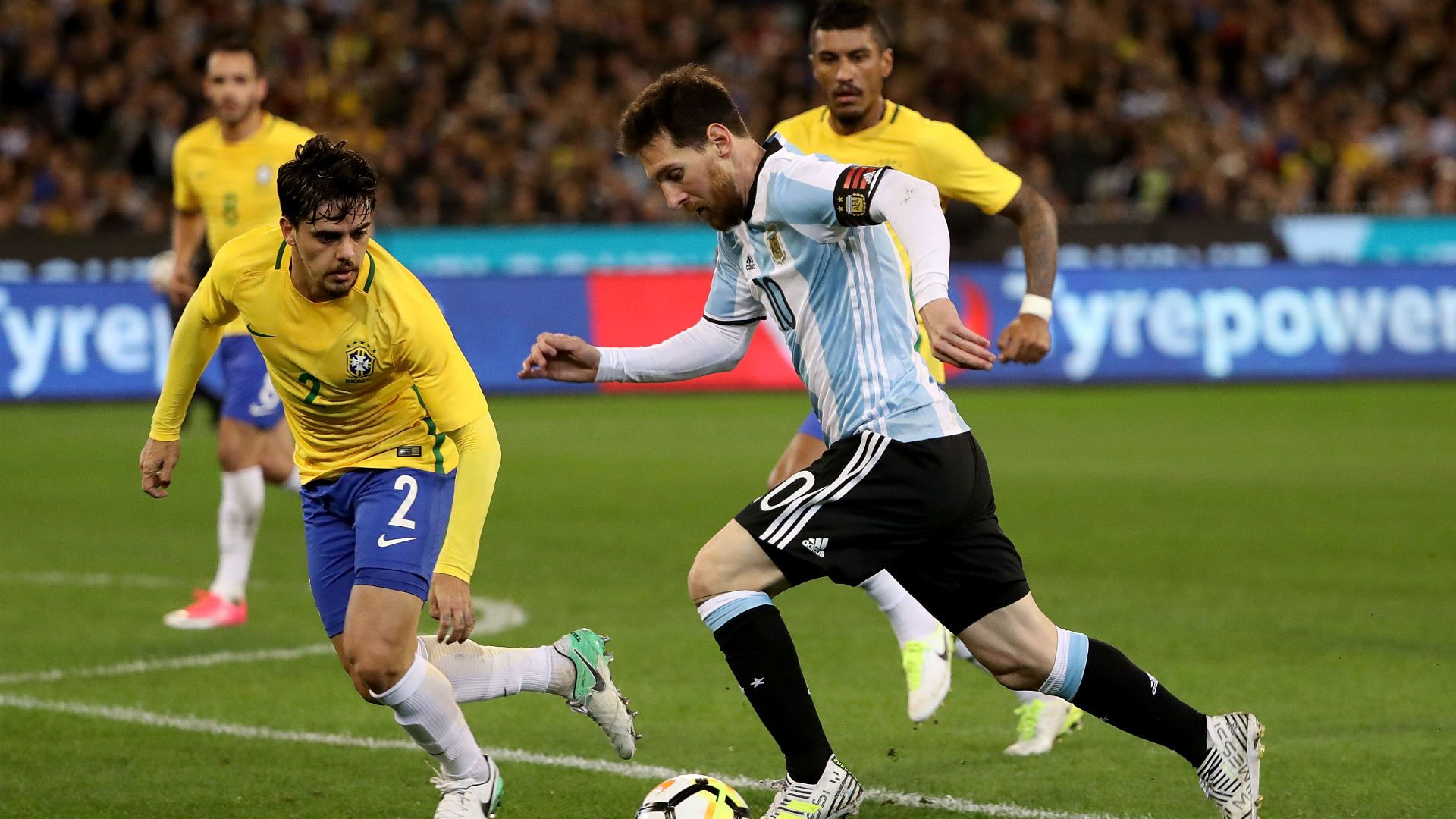 Lionel Messi Brasil Argentina Friendlies 09062017