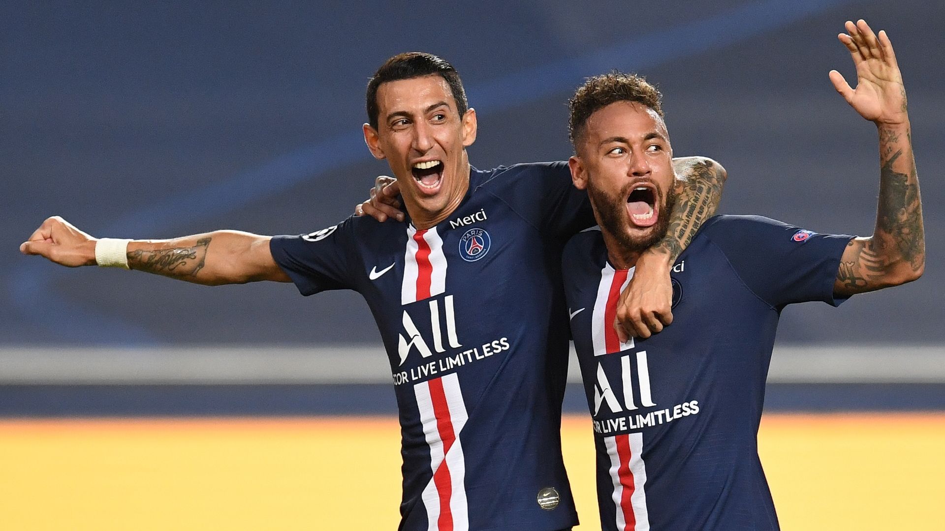 Angel Di Maria, Neymar, PSG