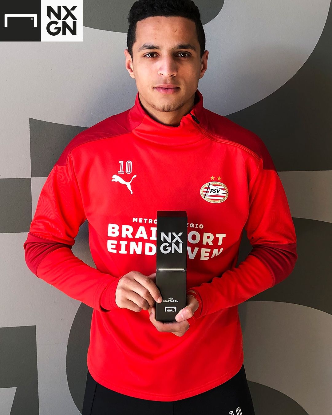 EMBED ONLY Mo Ihattaren NXGN award GFX