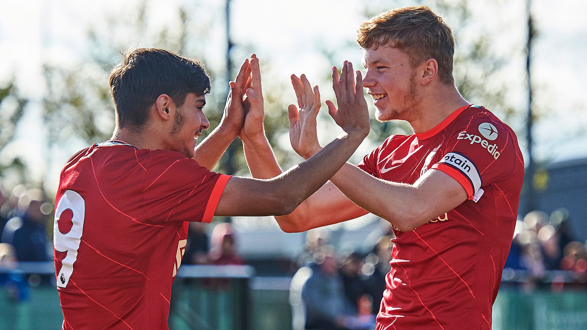 Oakley Cannonier Luca Stephenson Liverpool U-18s