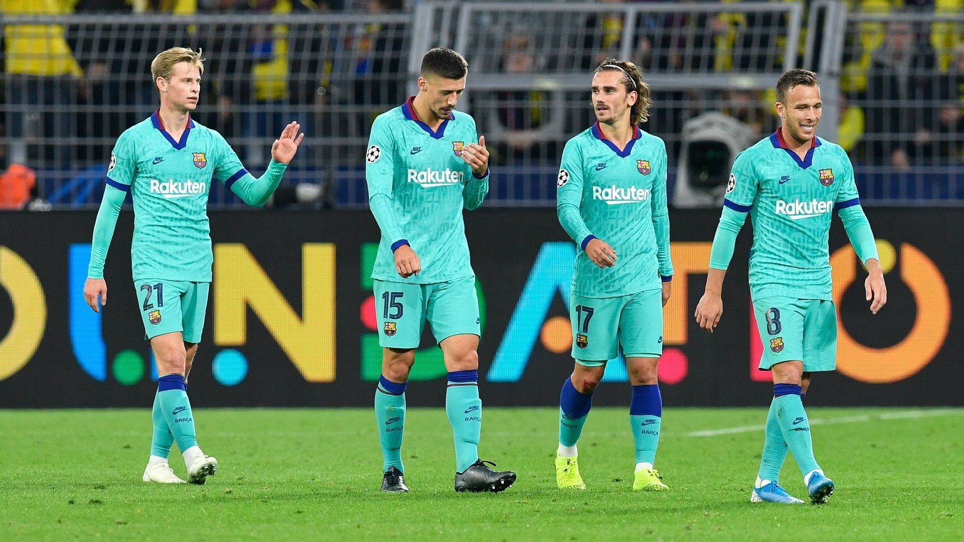 Arthur De jong Griezmann lenglet barcelona