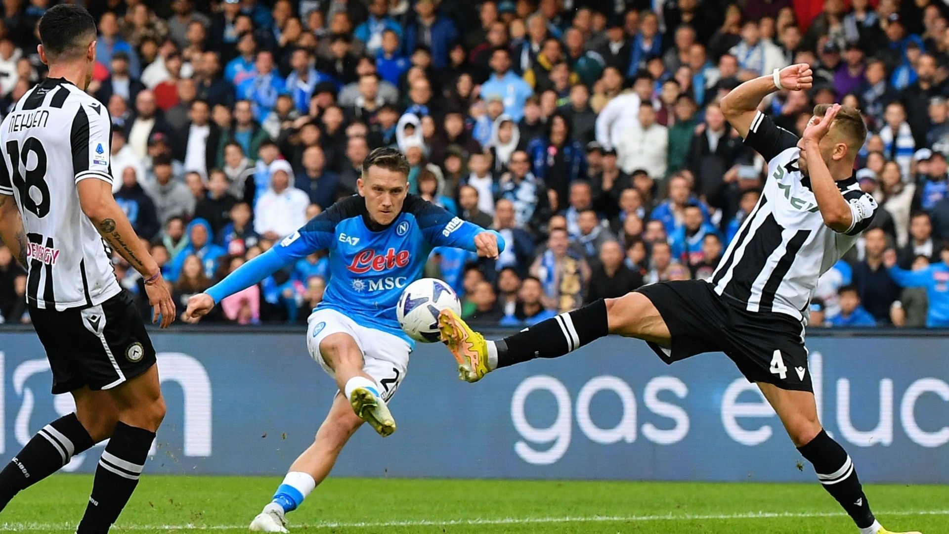 Zielinski Napoli Udinese Serie A