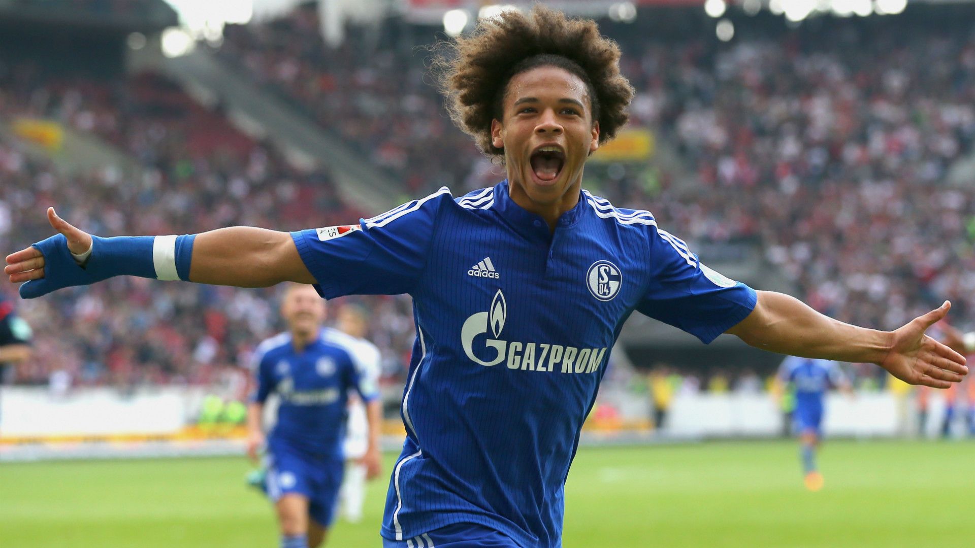 Leroy Sane VfB Stuttgart FC Schalke 04 Bundesliga 19092015