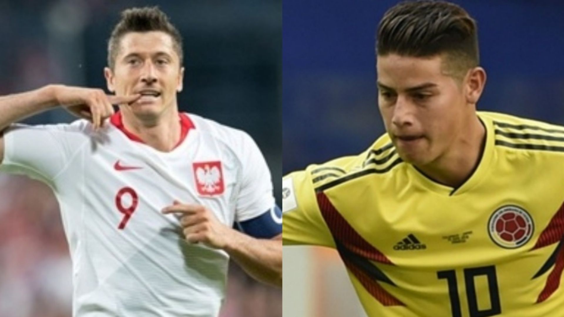 robert-lewandowski-poland James_Rodriguez_Columbia