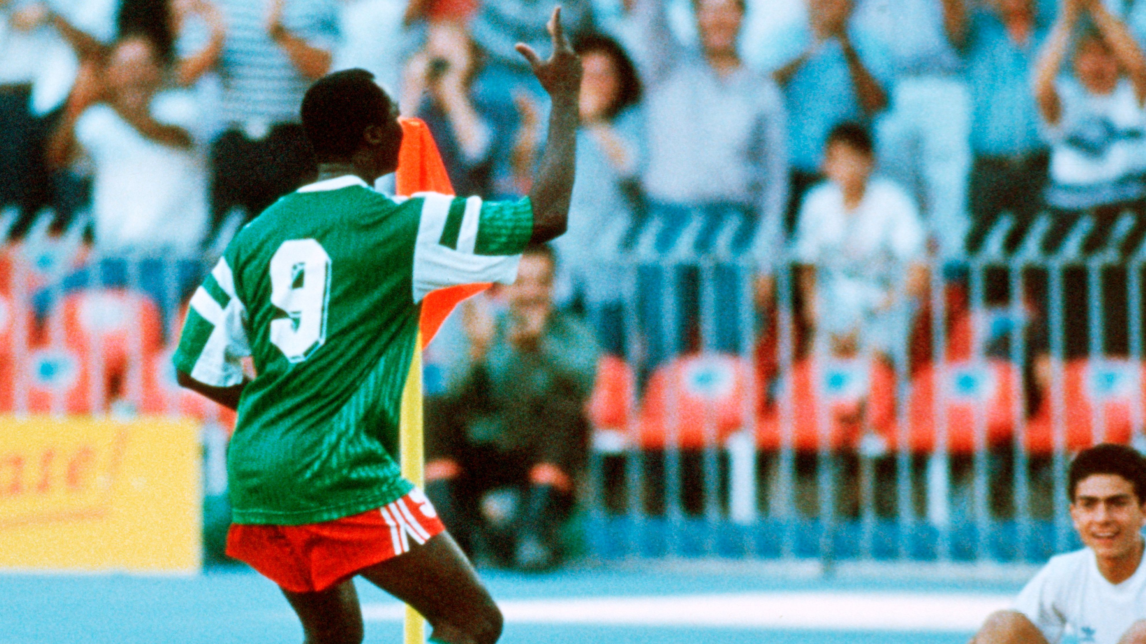 Roger Milla Cameroon 1990