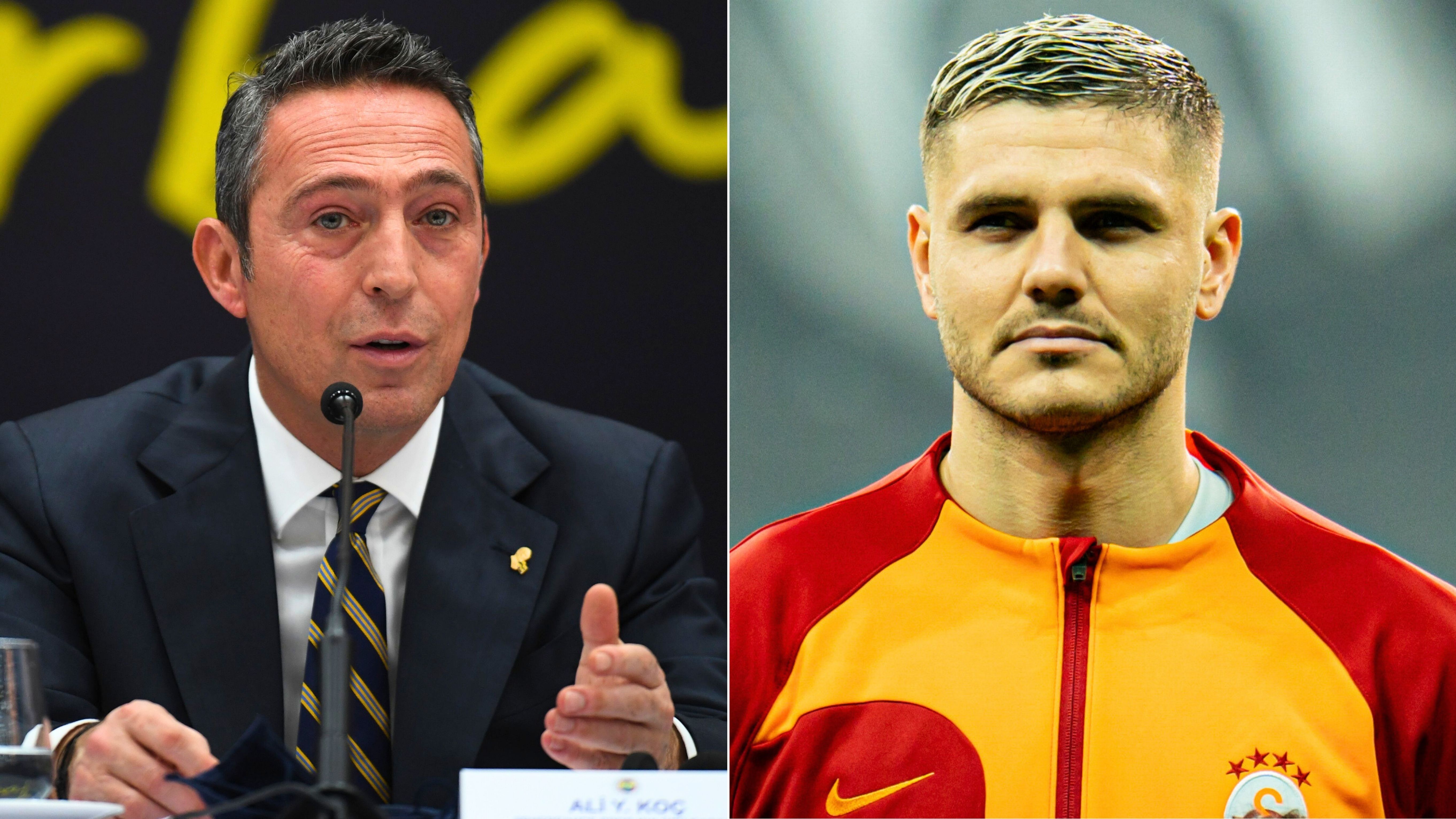 Ali Koc Mauro Icardi Galatasaray Fenerbahce