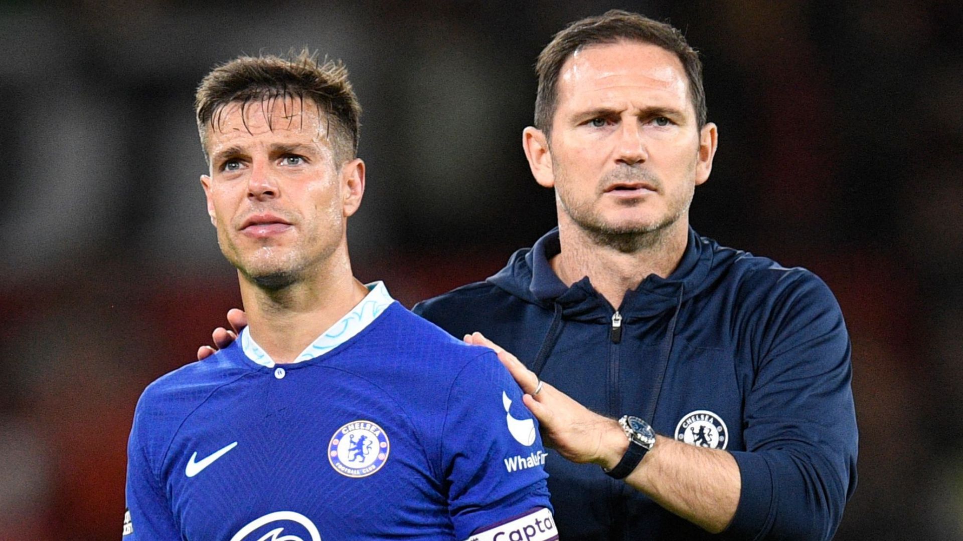 Frank Lampard Cesar Azpilicueta Chelsea 2022-23